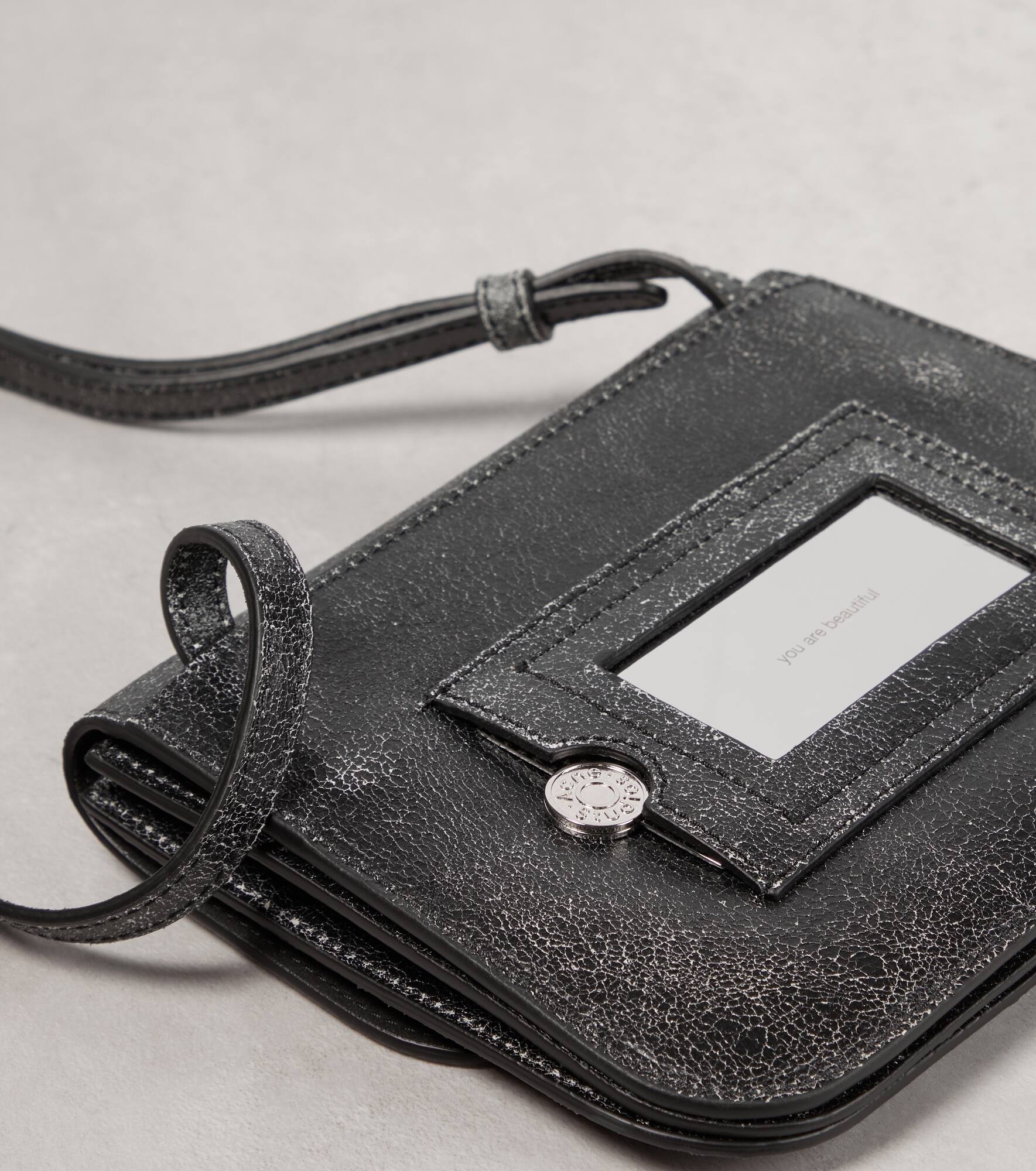 Platt leather crossbody bag - 6