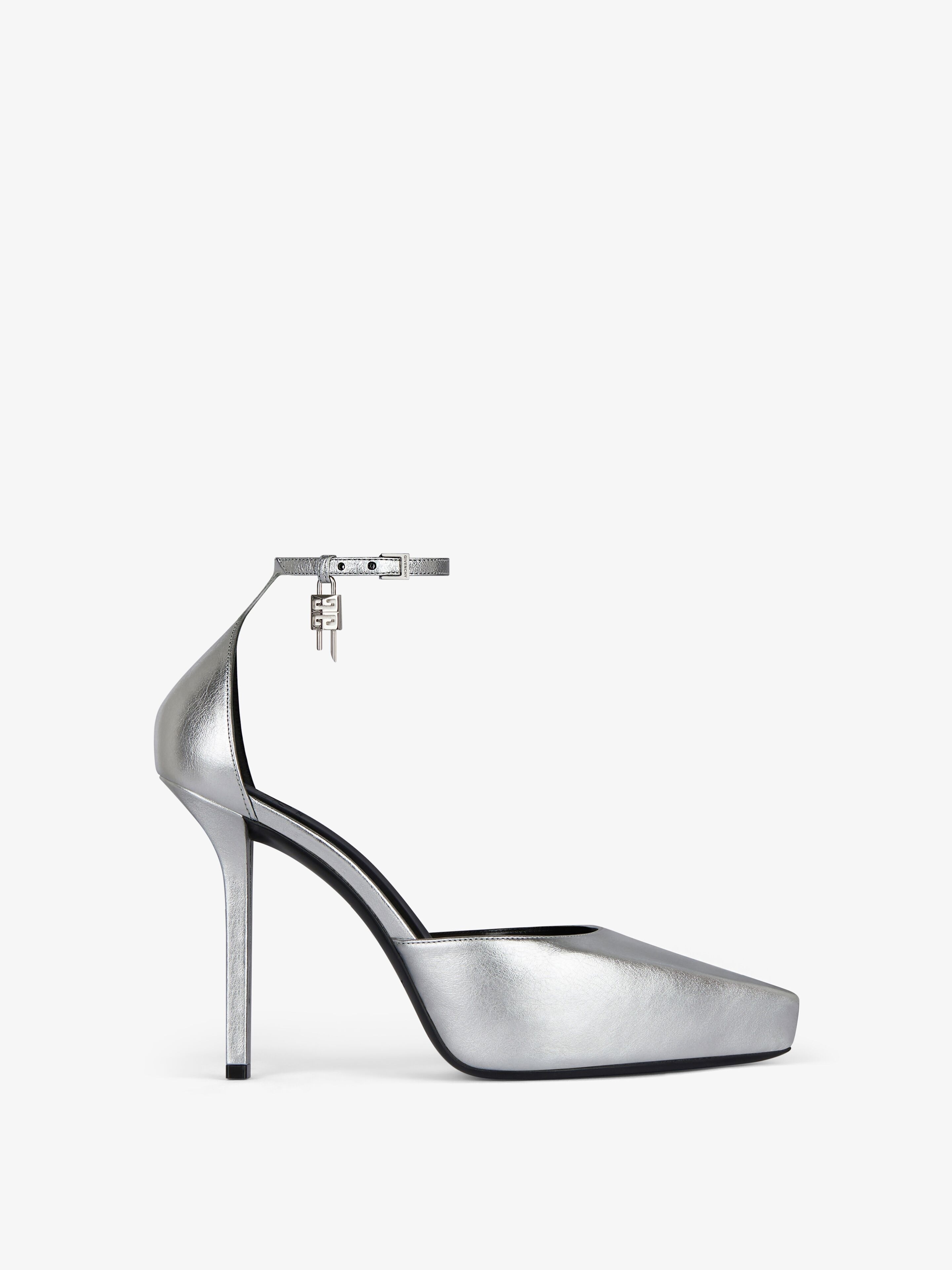 G-LOCK PLATFORM PUMPS IN LEATHER - 1