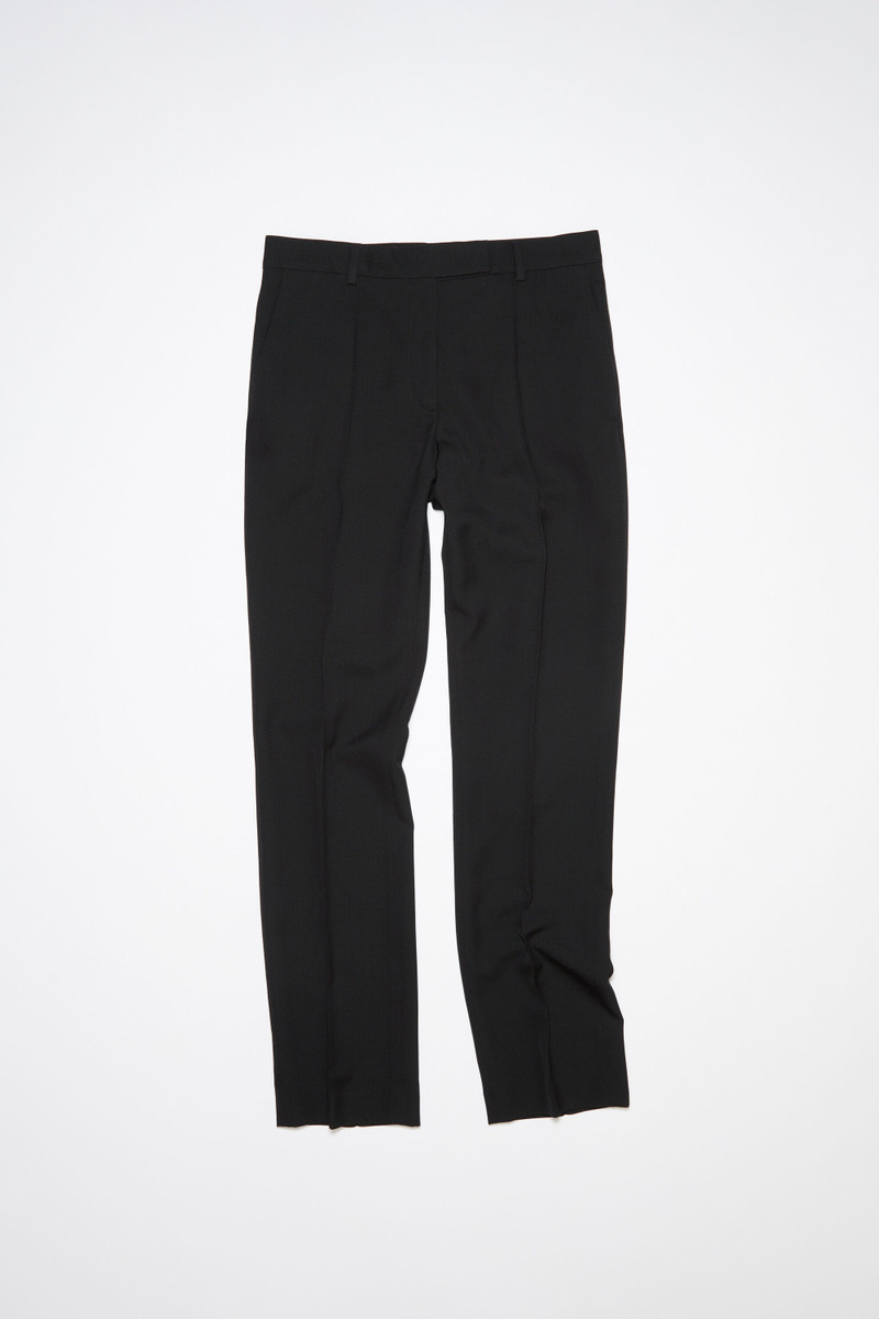 Narrow tailored trousers - Black 6