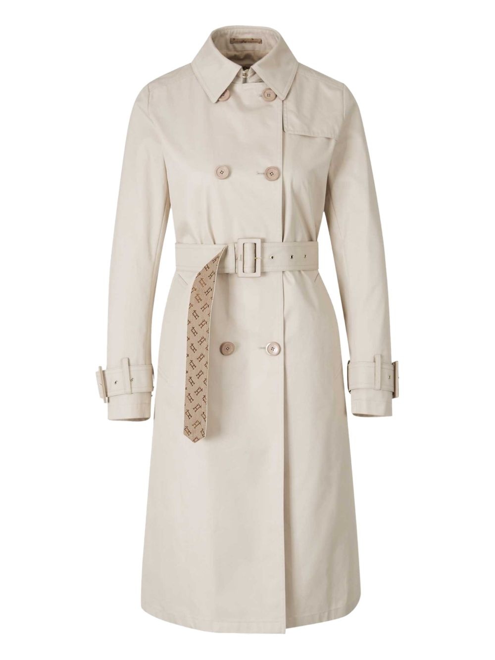cotton trench coat - 3