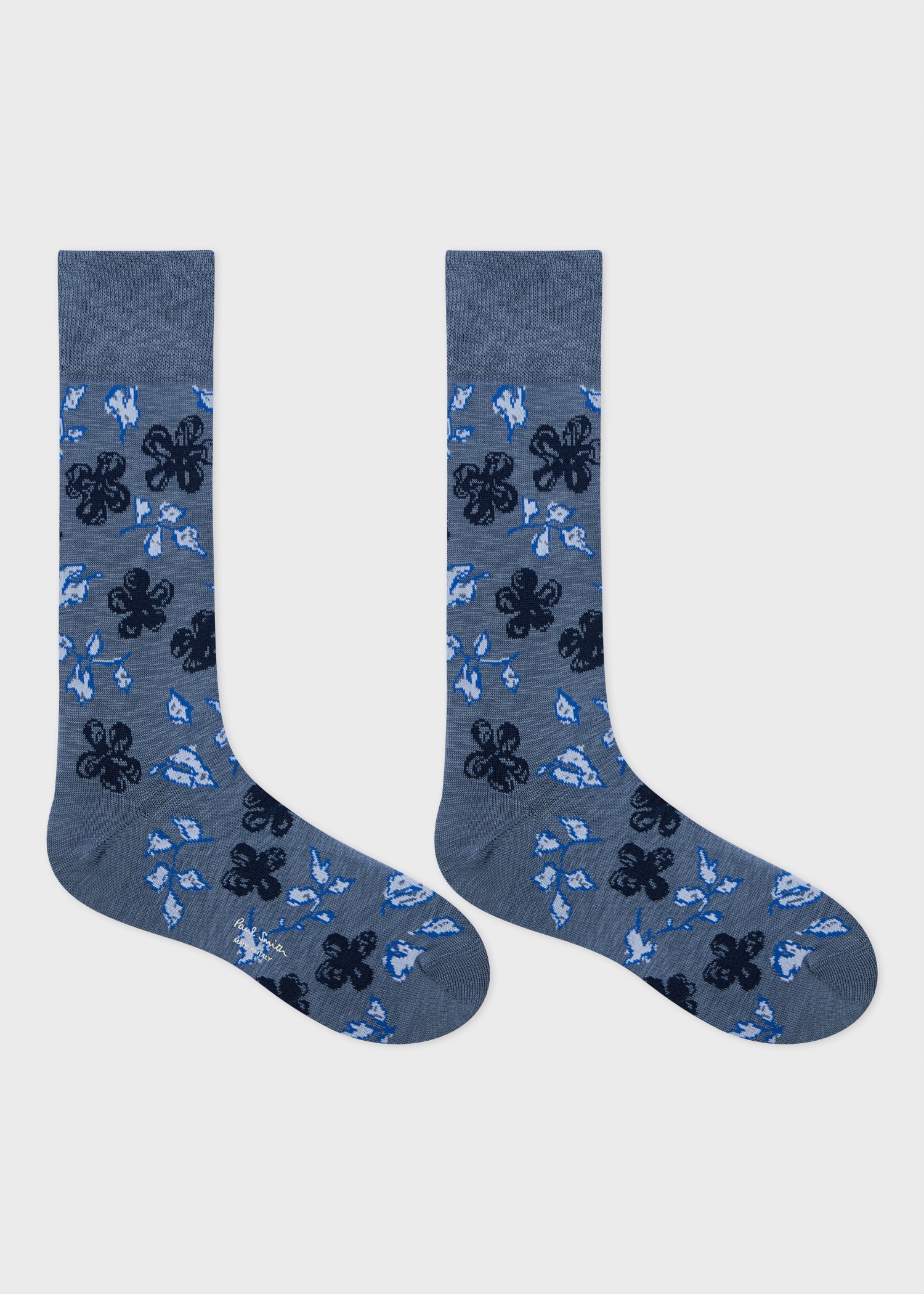 Blue 'Yukka' Socks - 2