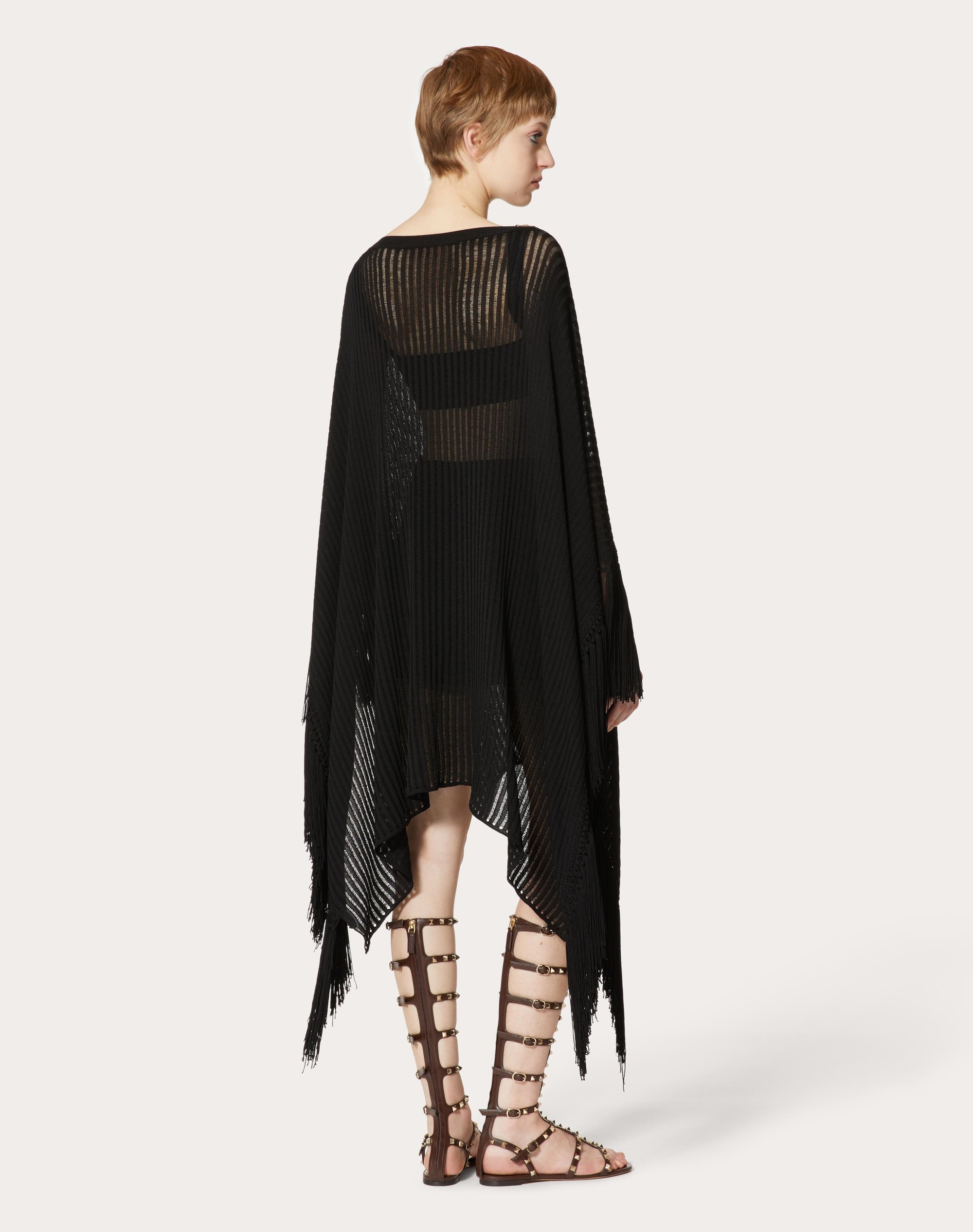 VISCOSE PONCHO - 4