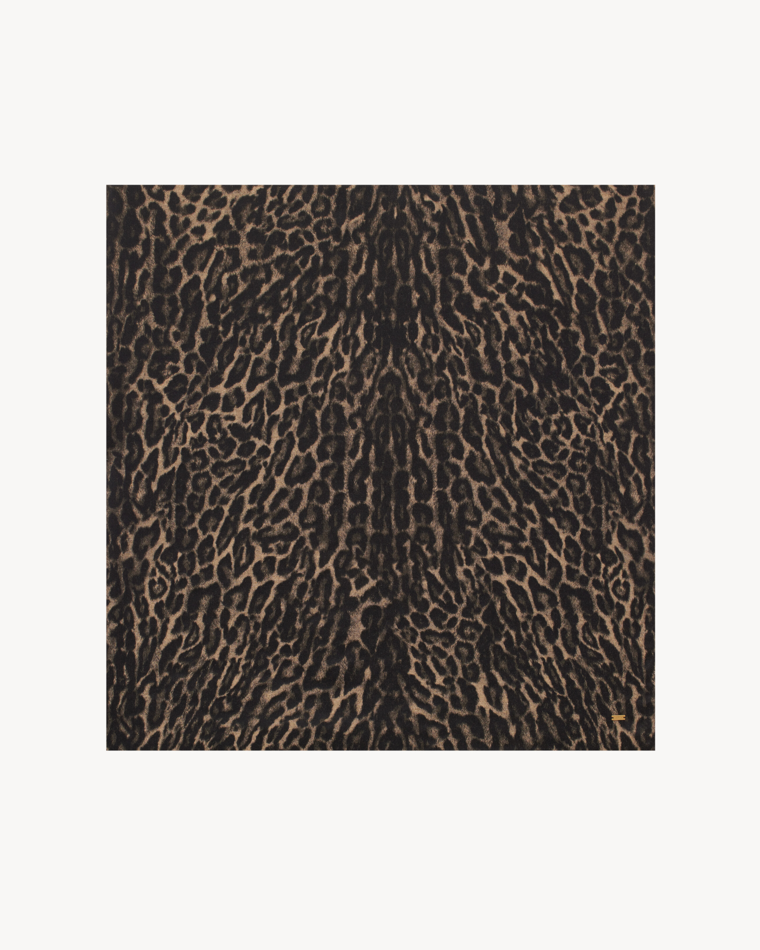 LEOPARD SCARF IN KNIT - 2
