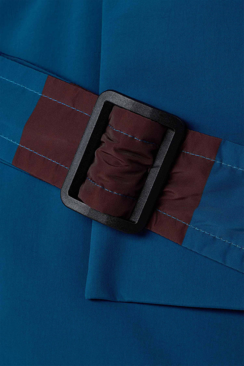 EVERYDAY REVERSIBLE BAG / blue & brown 8