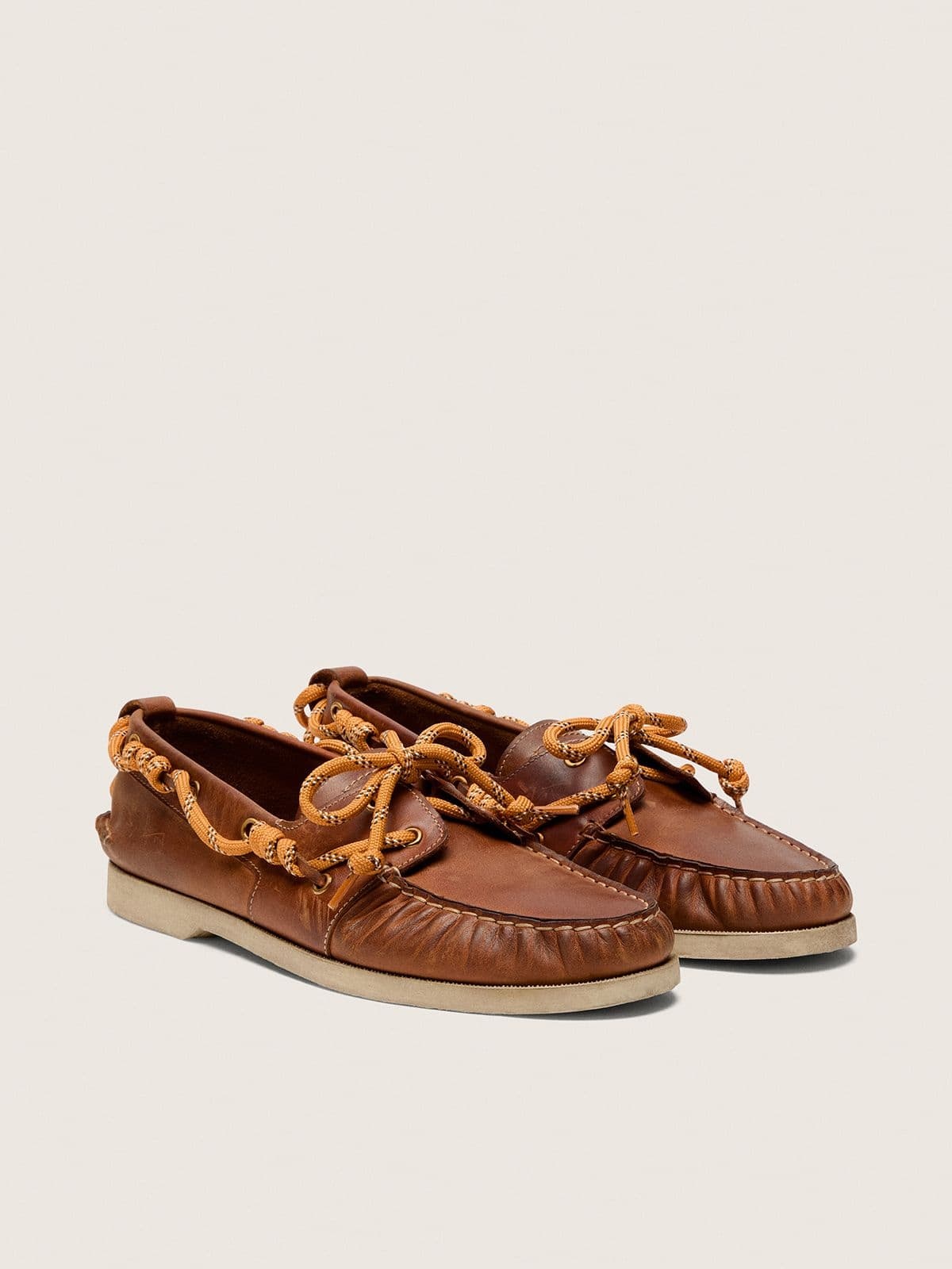 Men's Cruise loafer in tobacco-colored leather - 2