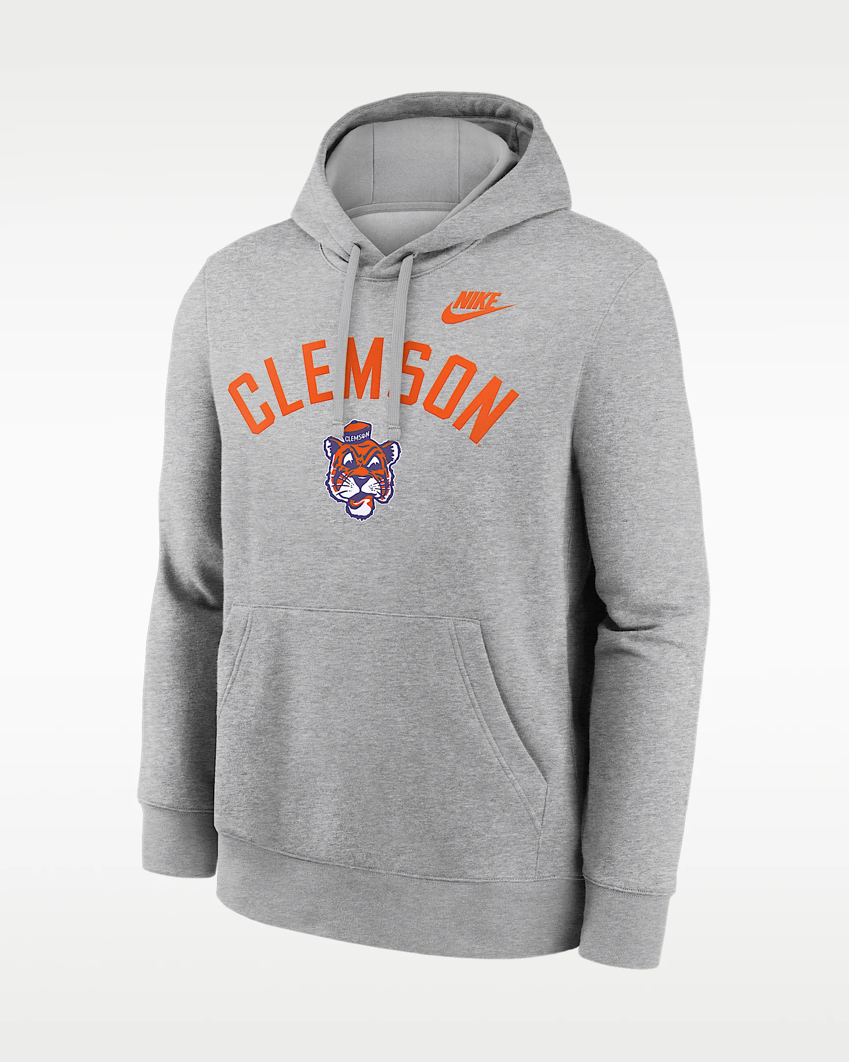 Clemson Legacy Arch Club Men's Nike College Pullover Hoodie - 1