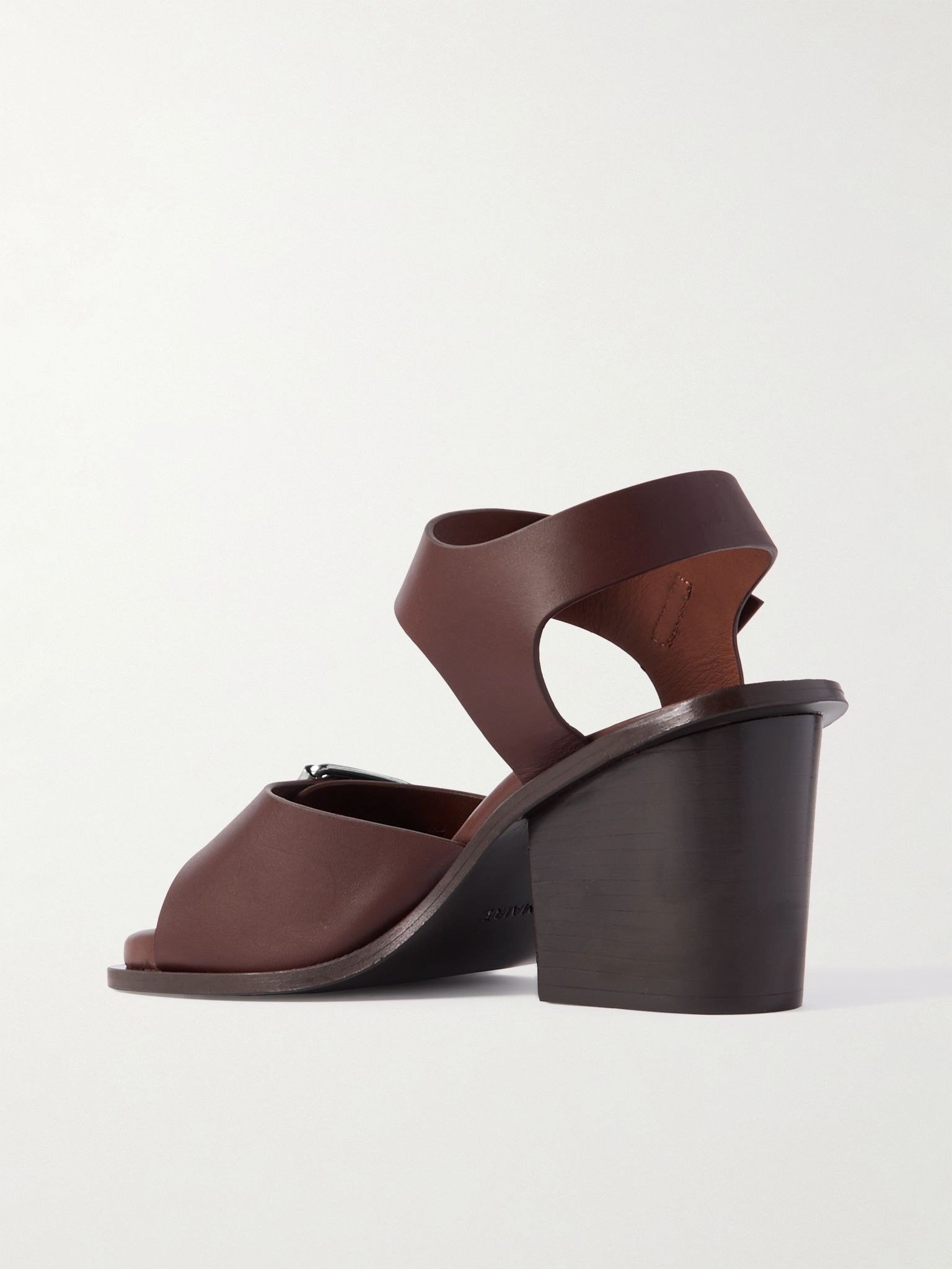 Leather sandals Brown - 3