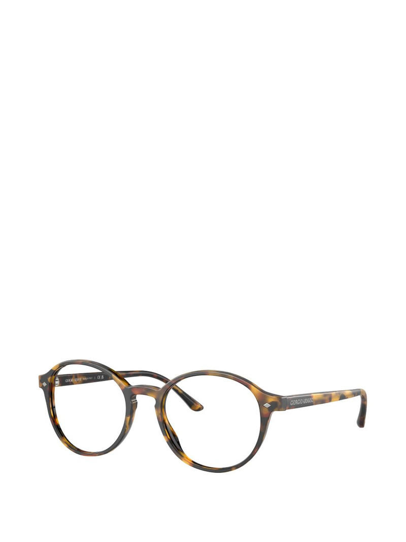 GIORGIO ARMANI round-frame glasses outlook
