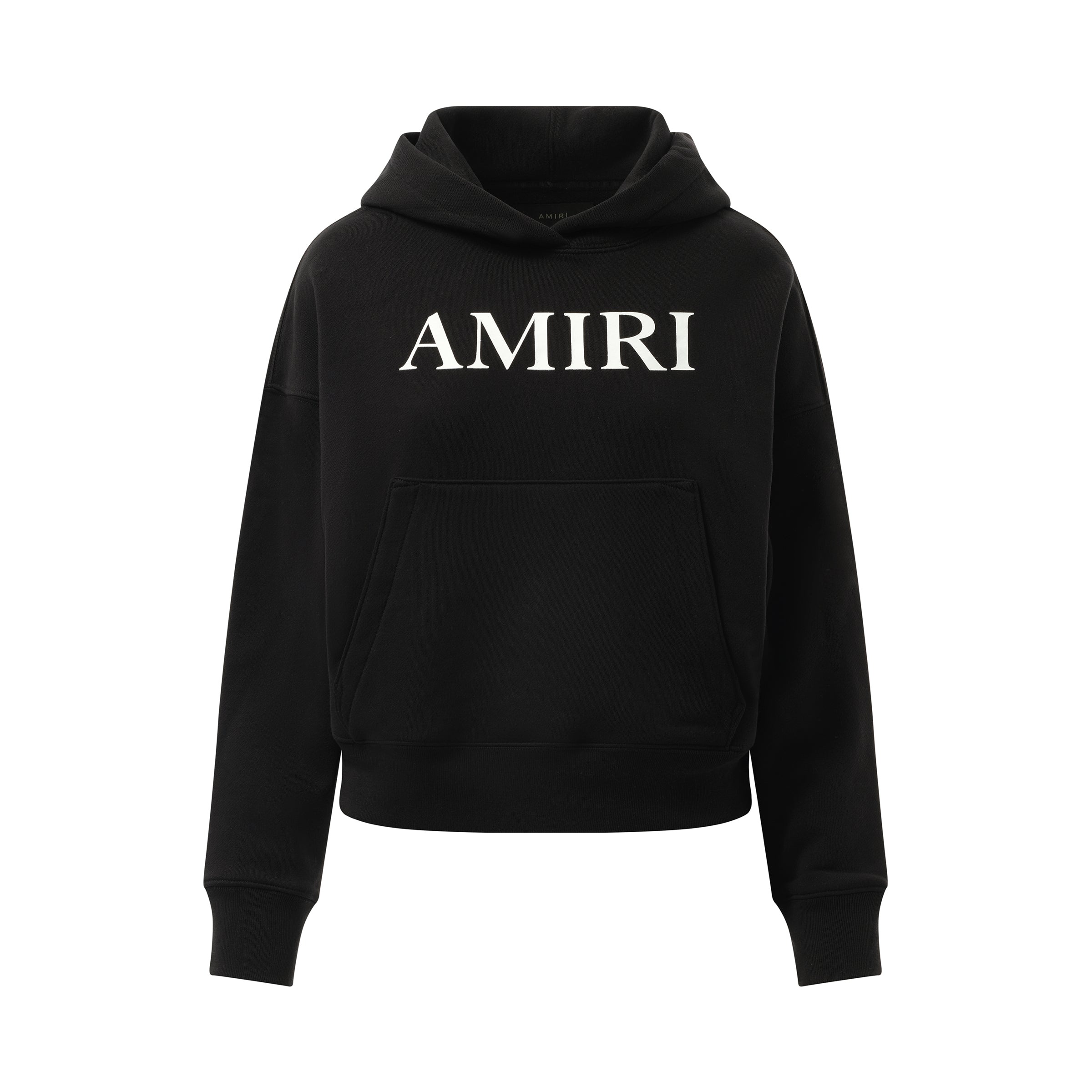 Amiri Core Logo Hoodie in Black/White - 3