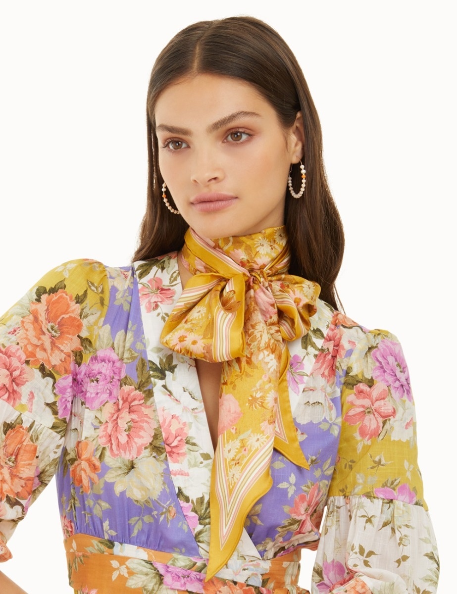 SILK NECK SCARF - 2