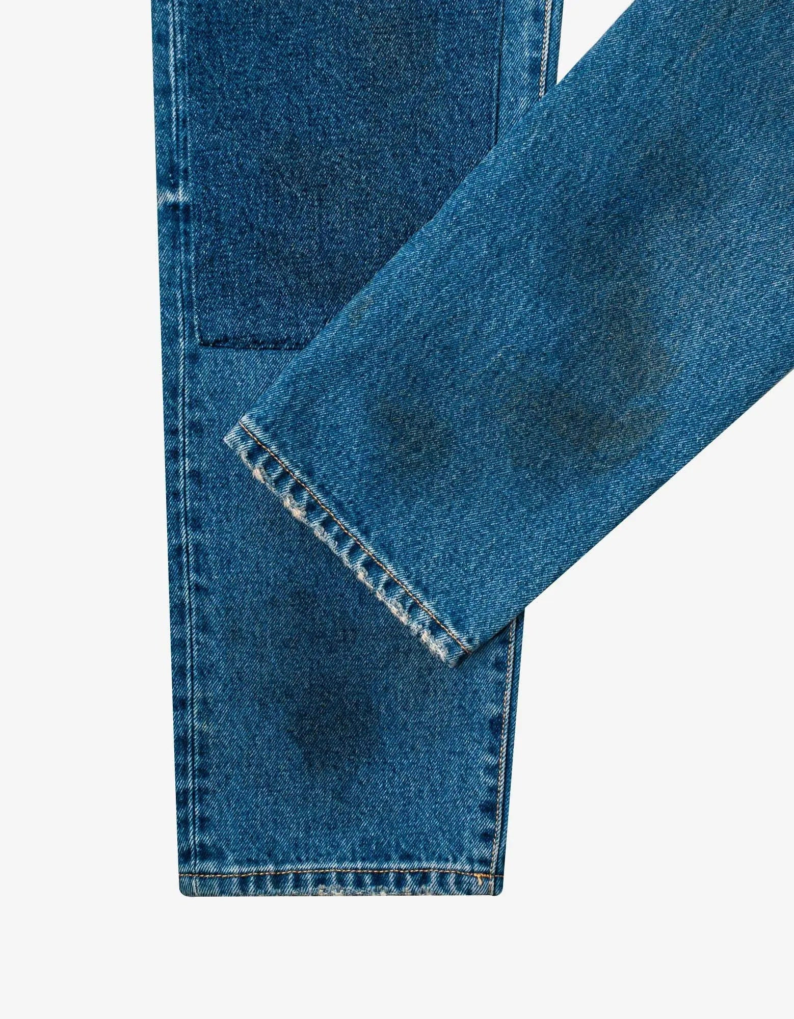 Palm Angels Blue Curved Palm Tree Regular Jeans - 9