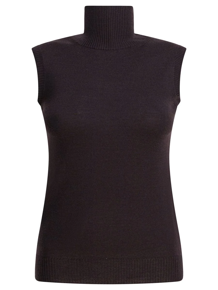Sportmax Mock Neck Sleeveless - 1