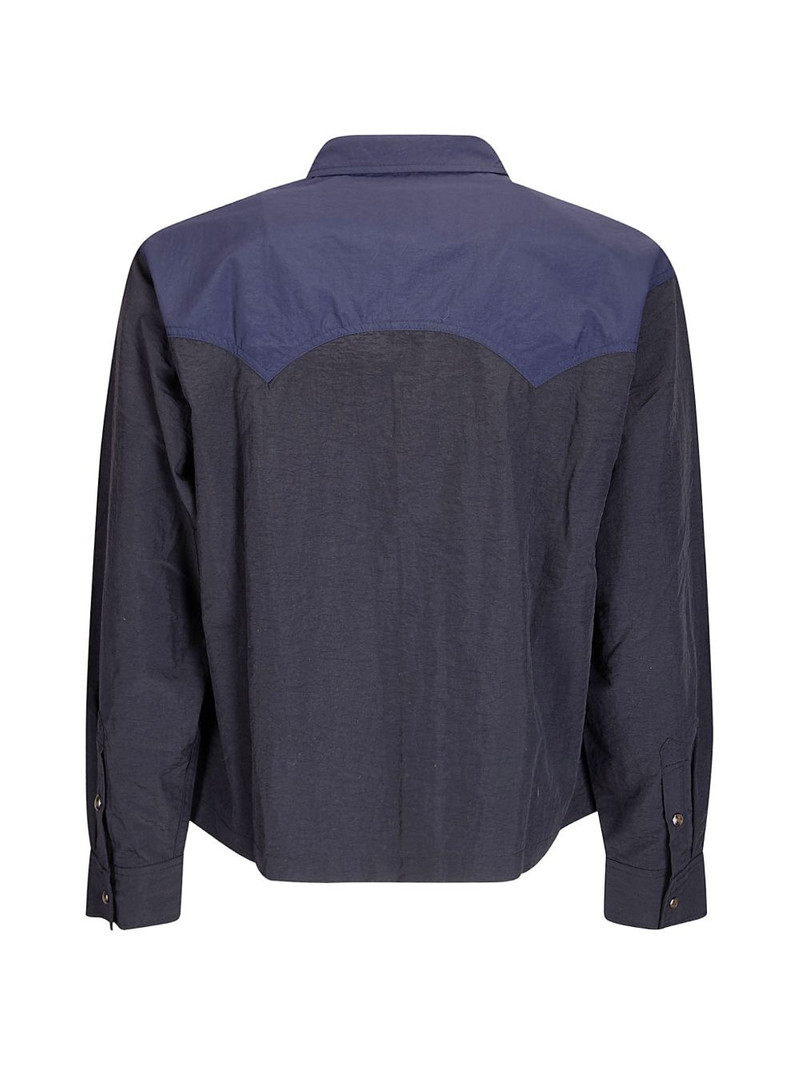 BRAIN DEAD Western-style panelled shirt outlook