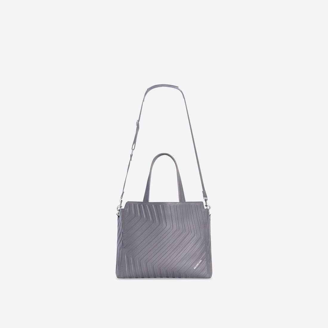 Men's Car Medium East-west Tote Bag in Dark Grey - 4