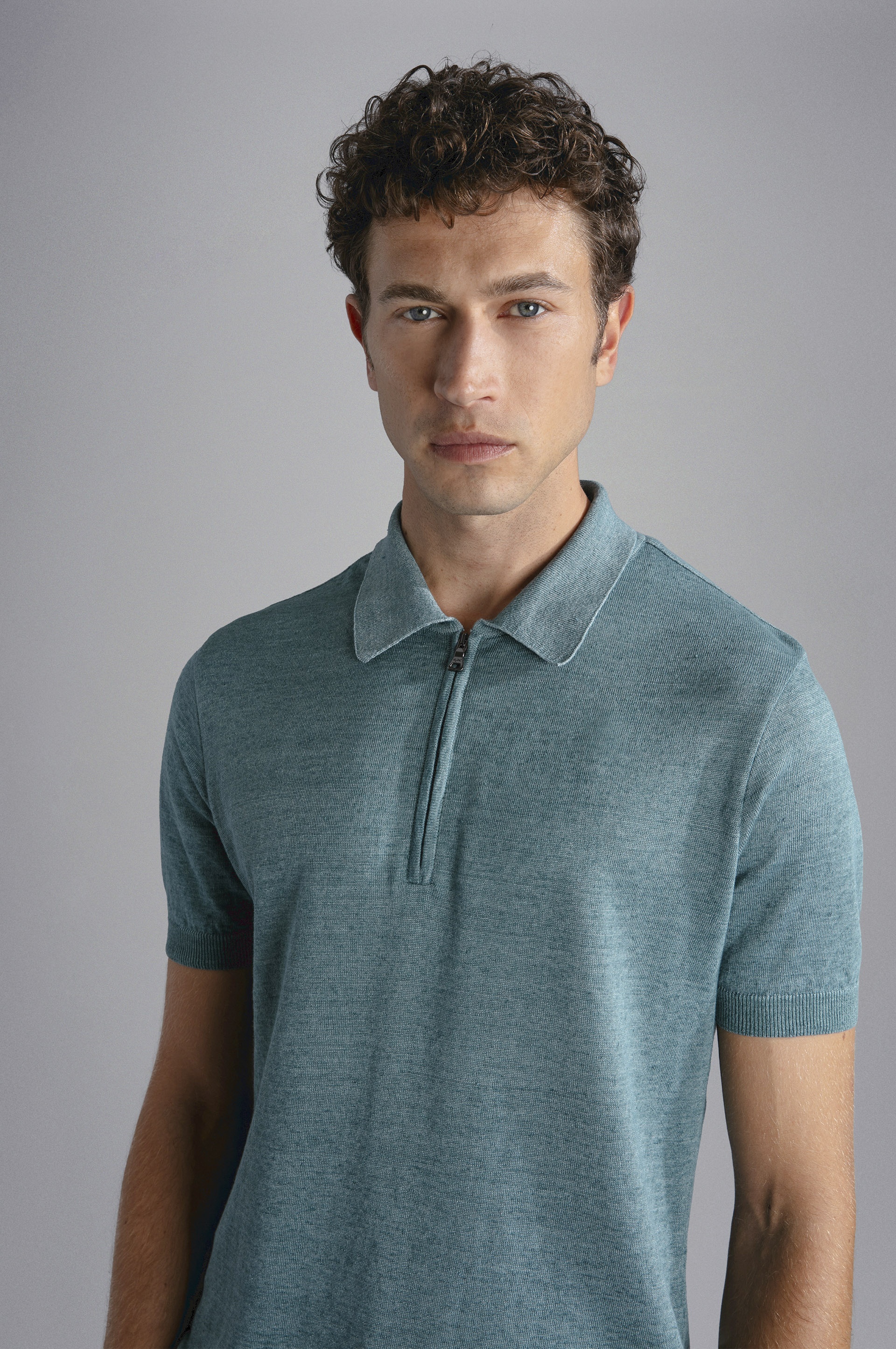 DELAVÉ LINEN POLO SHIRT - 4