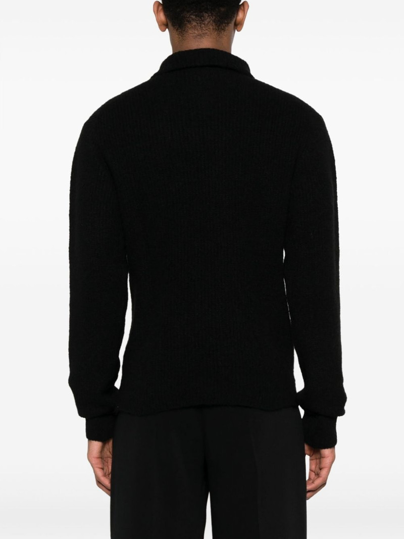 high-neck ribbed jumper 4