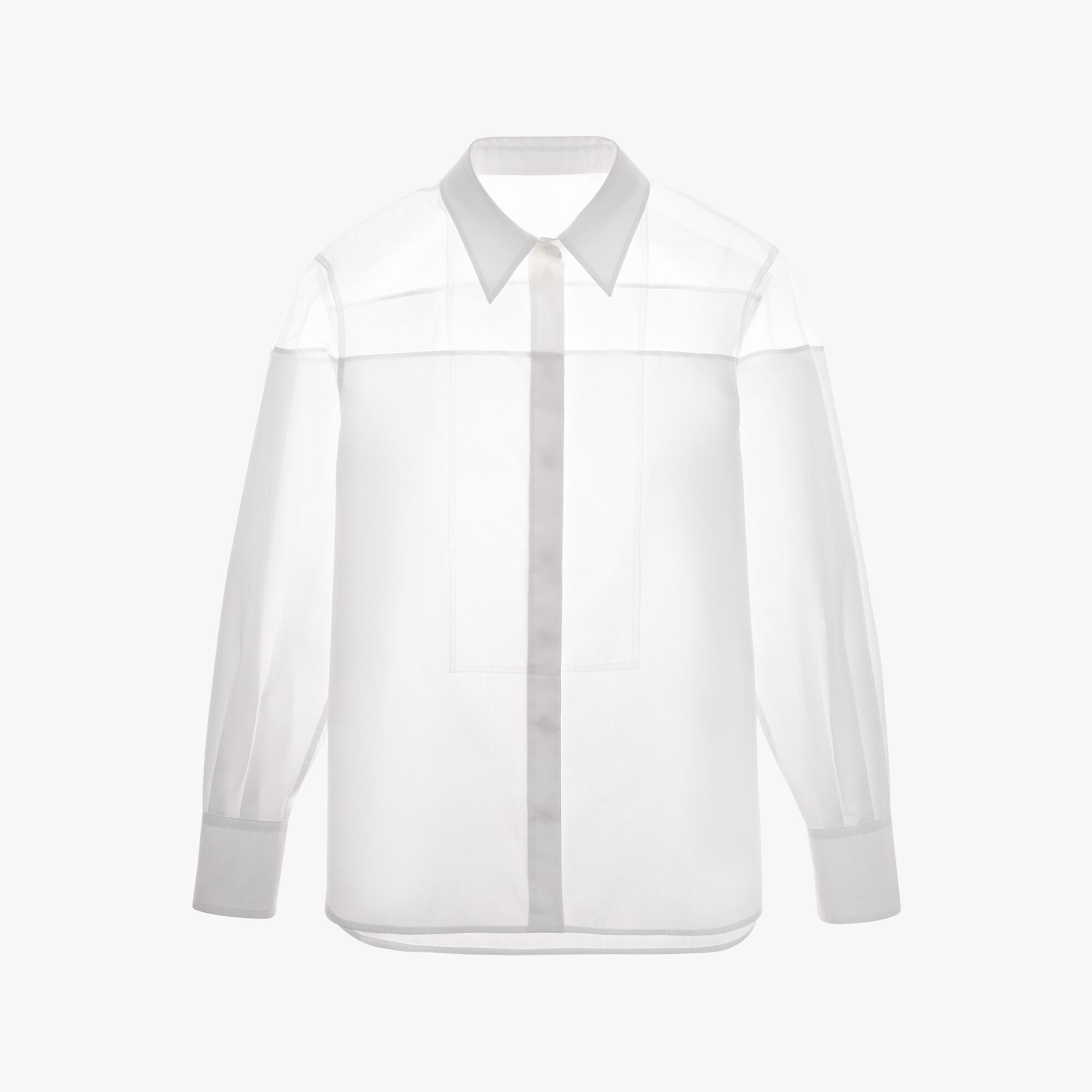 POPLIN TUX SHIRT - 1