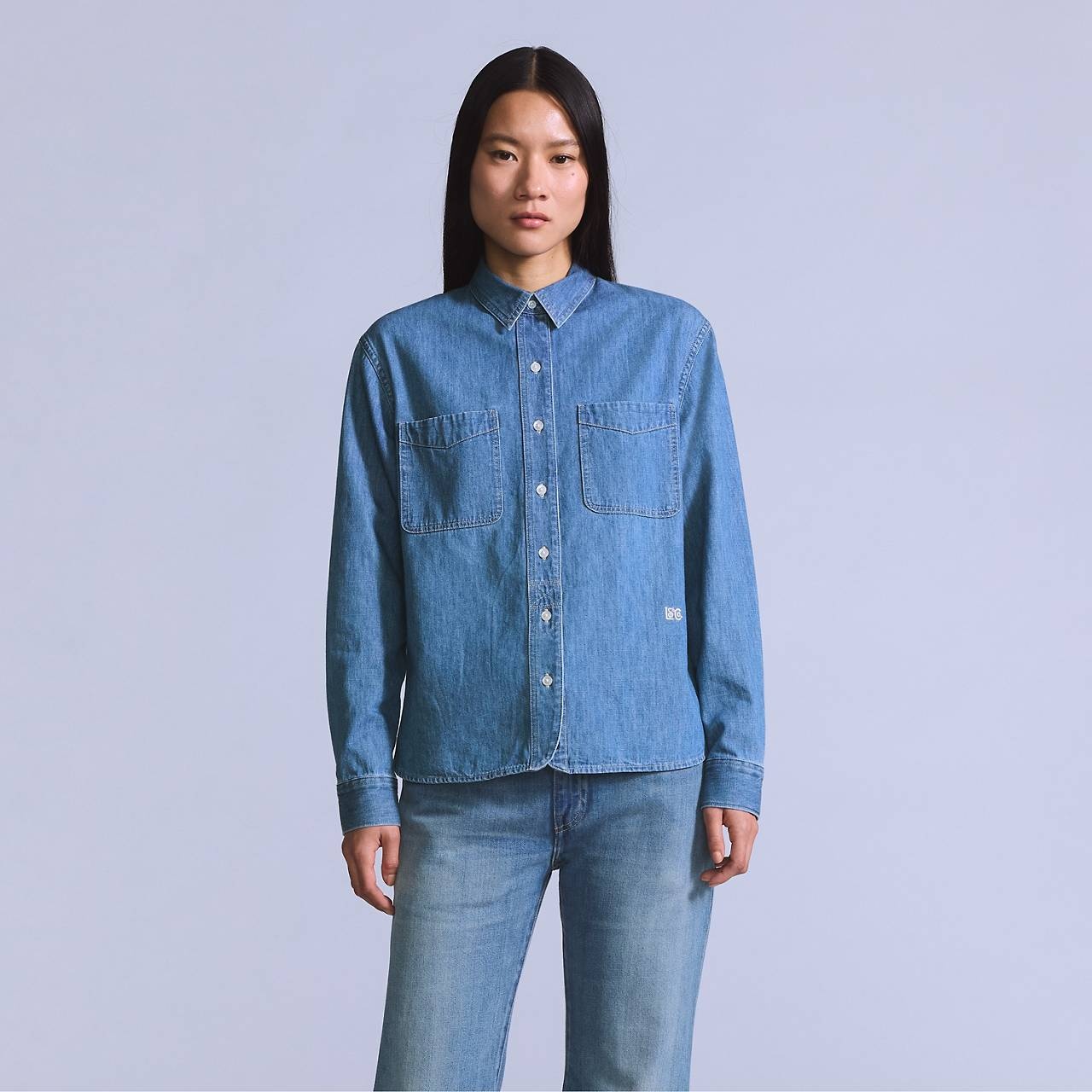DENIM UTILITY SHIRT - 2