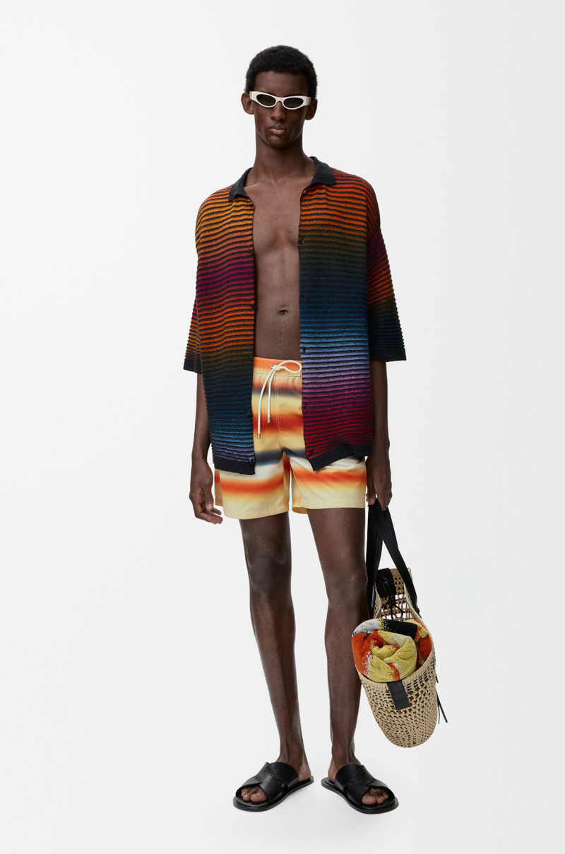 Loewe Swim shorts in technical shell outlook