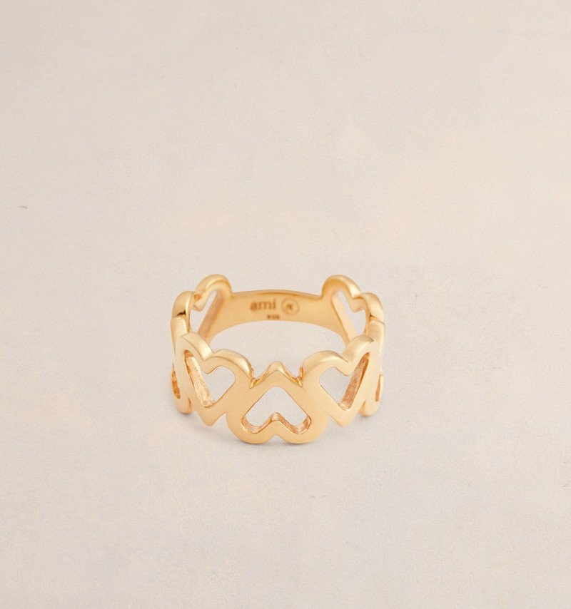 Upside Down Hearts Ring 3