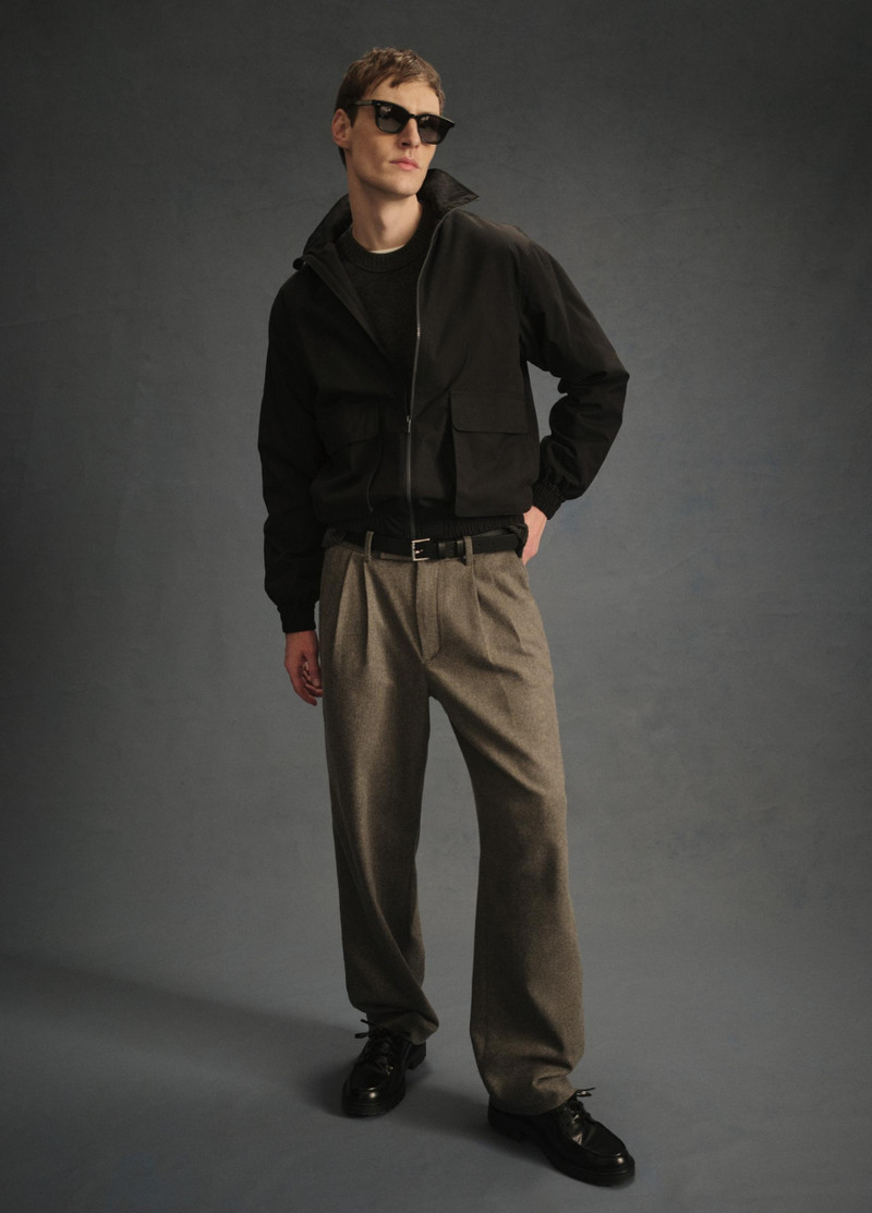 Italian Cotton Ripstop Bomber Jacket 5