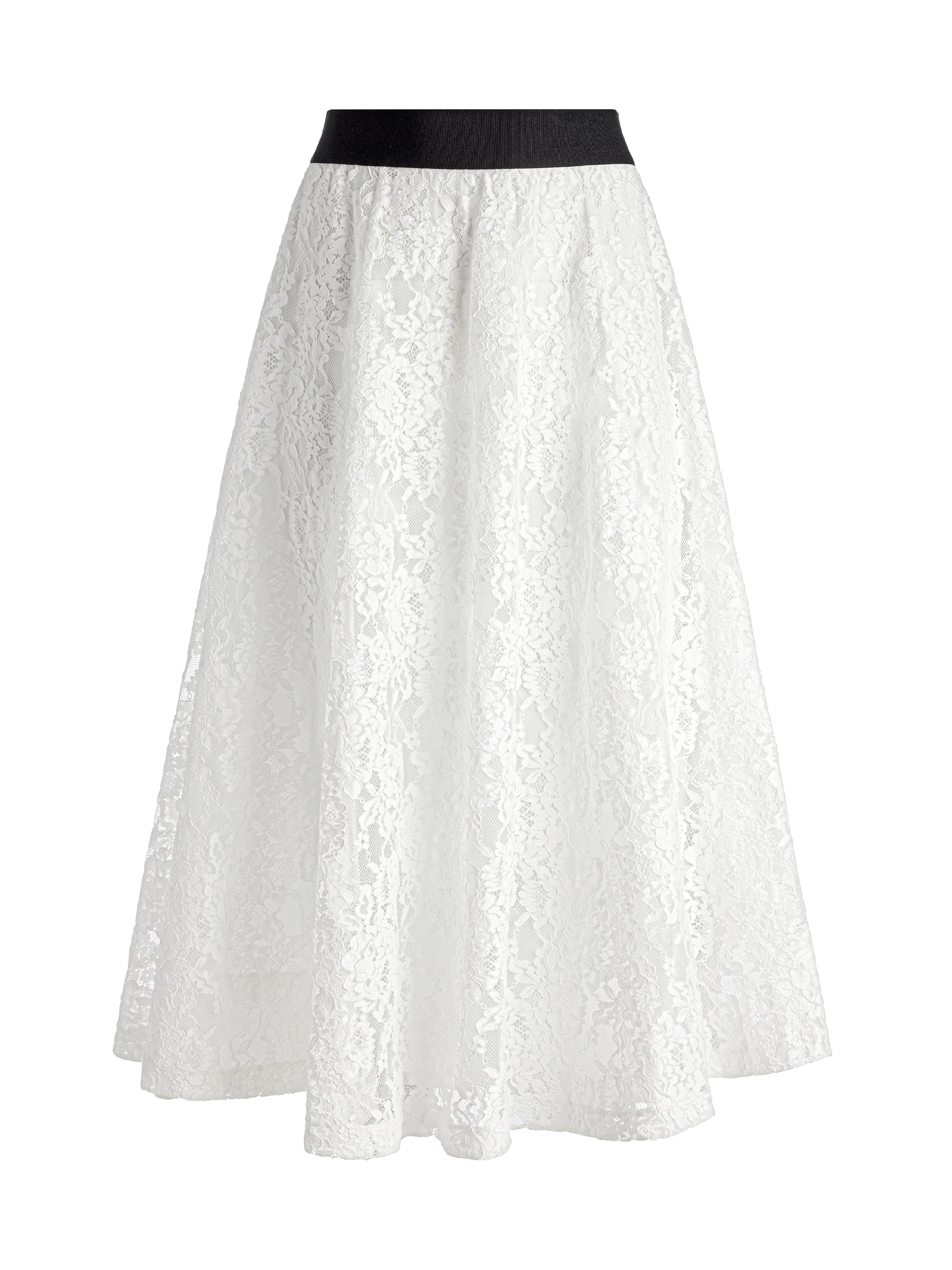 EARLA LACE MIDI SKIRT - 1