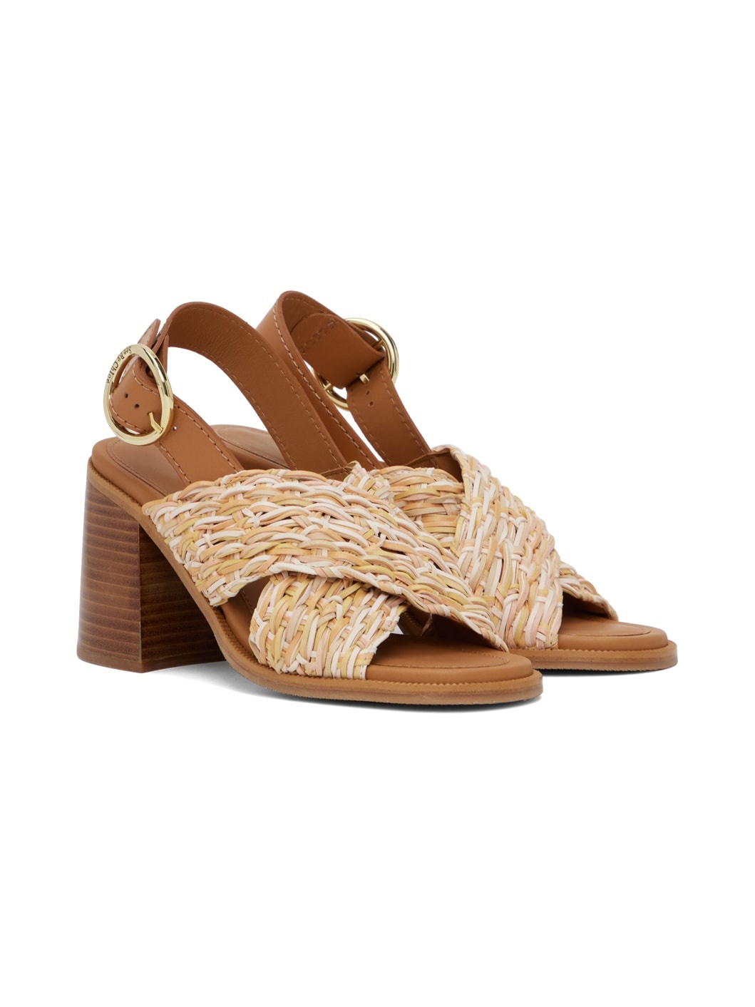 Beige Jaicey Heeled Sandals - 4