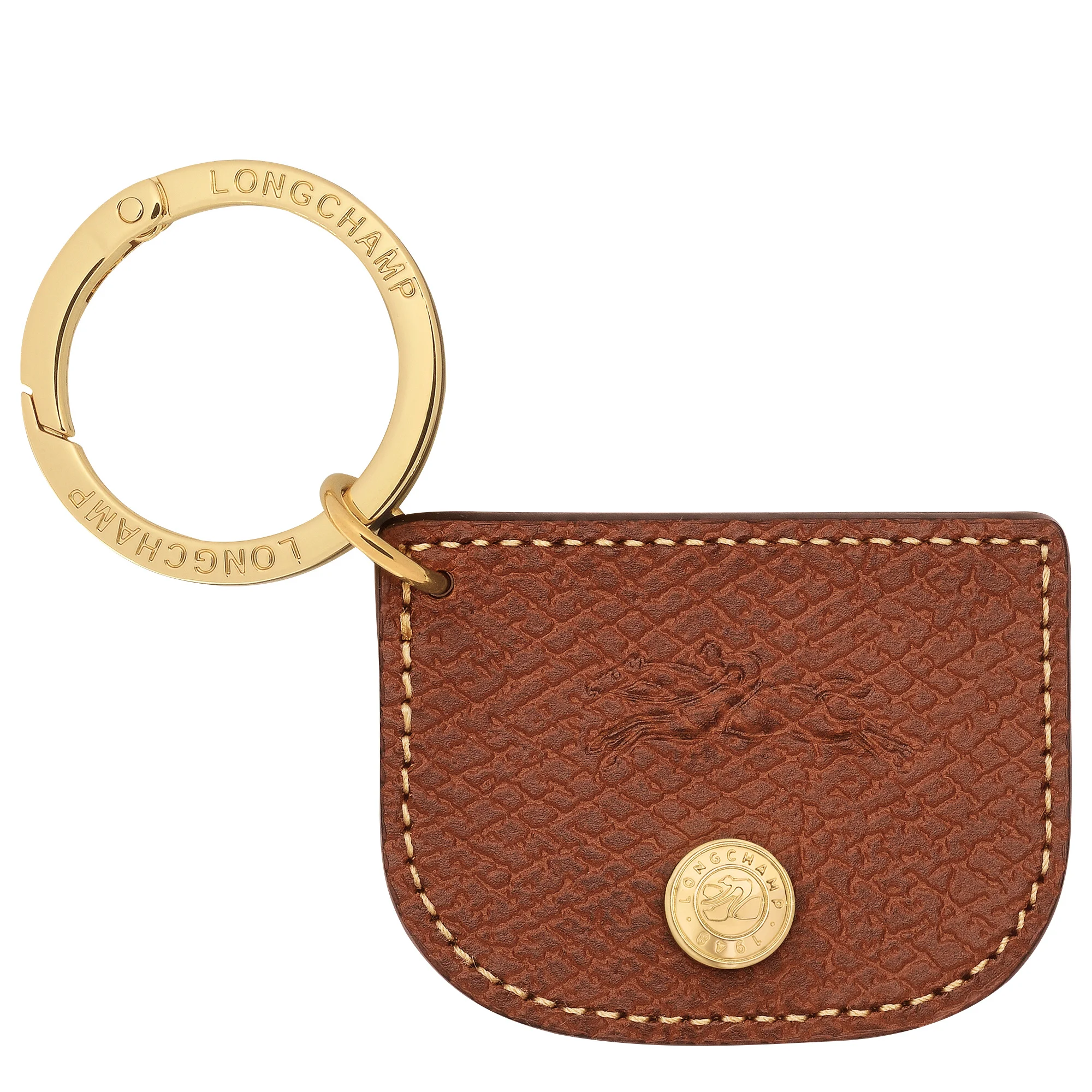 Épure Key ring Brown - Leather - 1