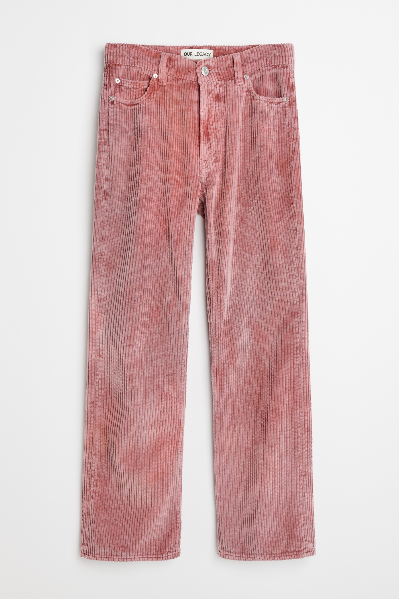70s Cut Antique Pink Rustic Cord - 8