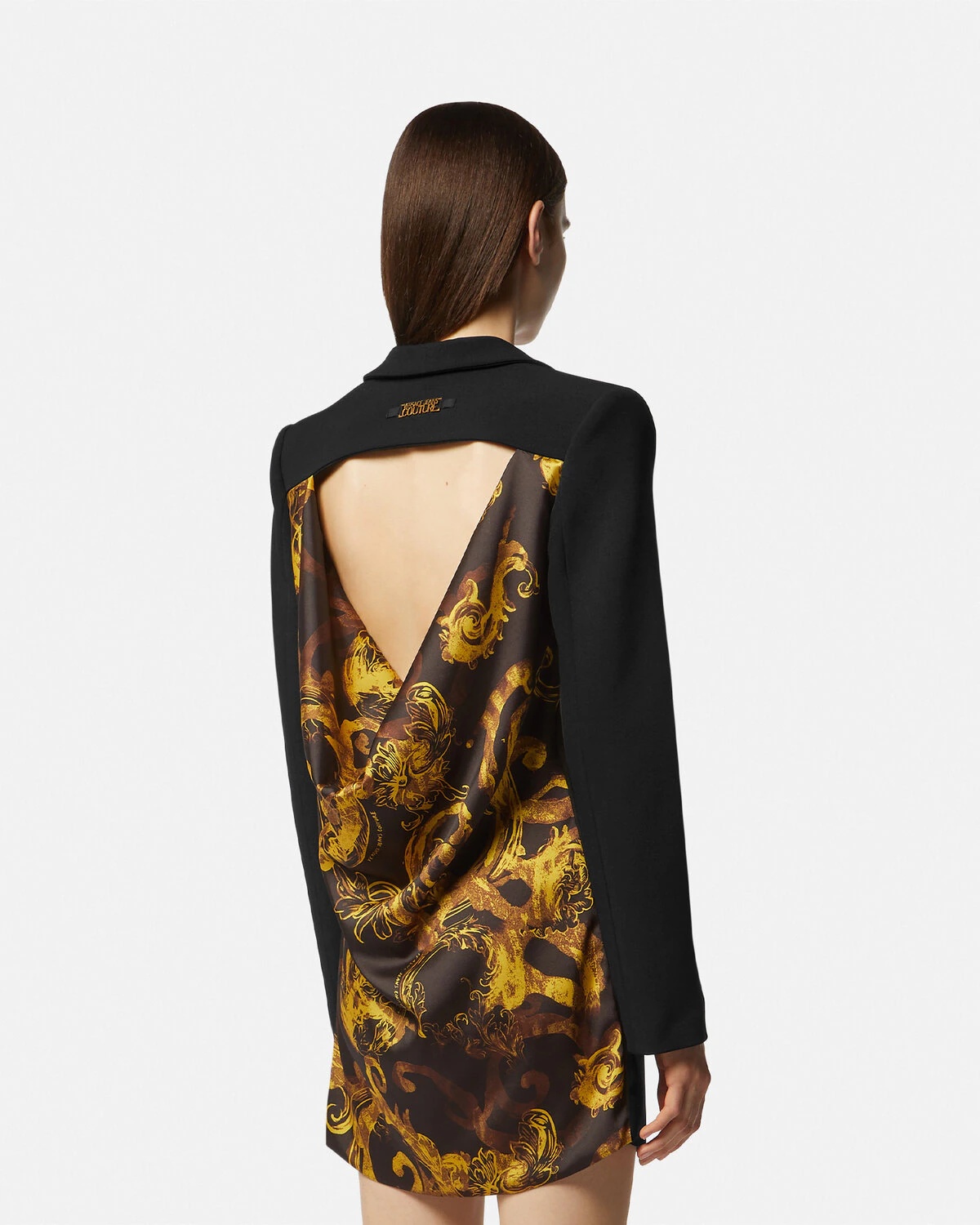 Draped Watercolor Couture Blazer - 5