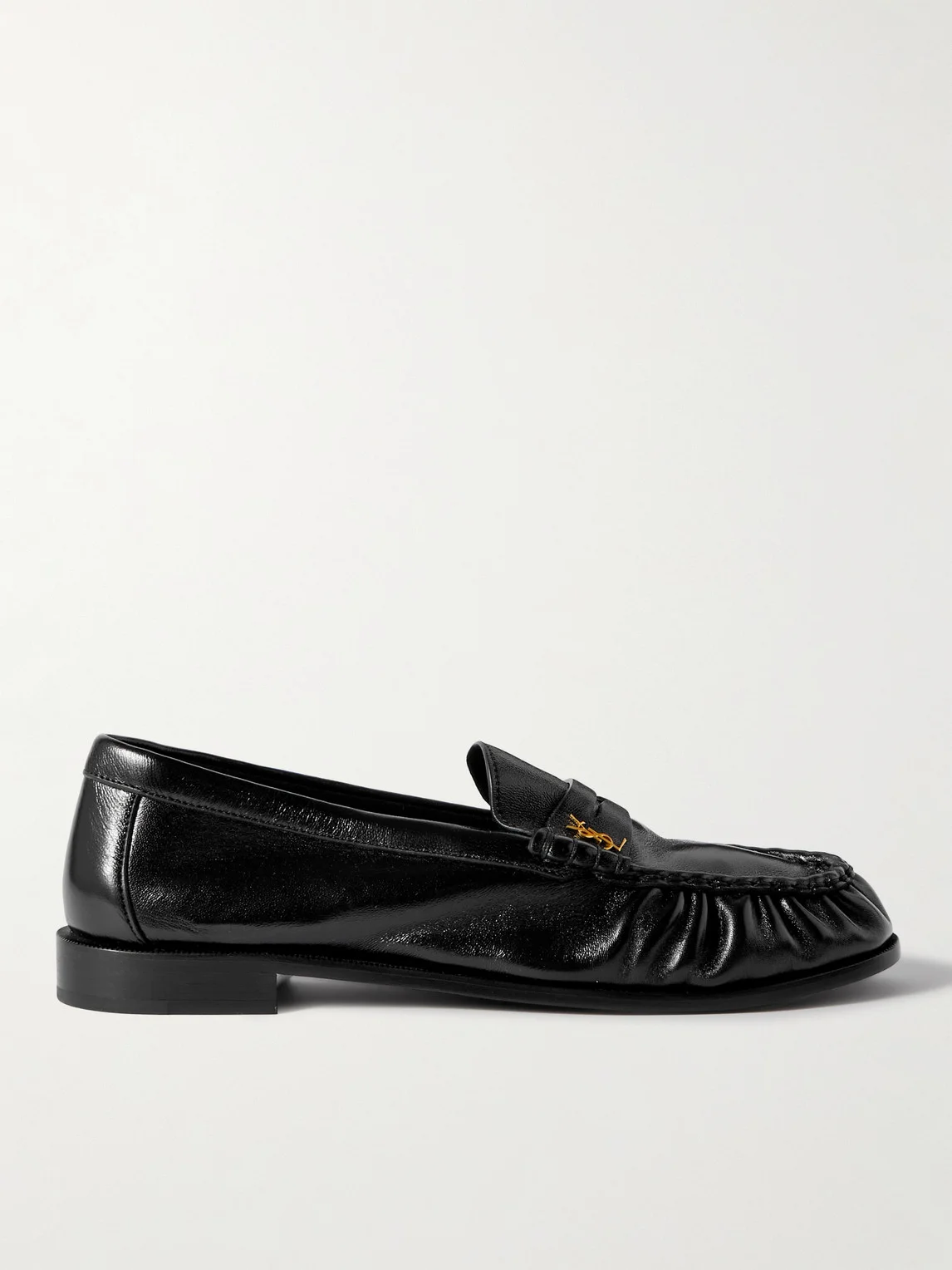Le Loafer Monogram Logo-Appliquéd Leather Penny Loafers - 1