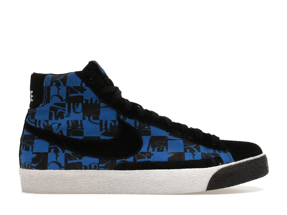 Nike SB Blazer Stussy Neighborhood Blue - 1