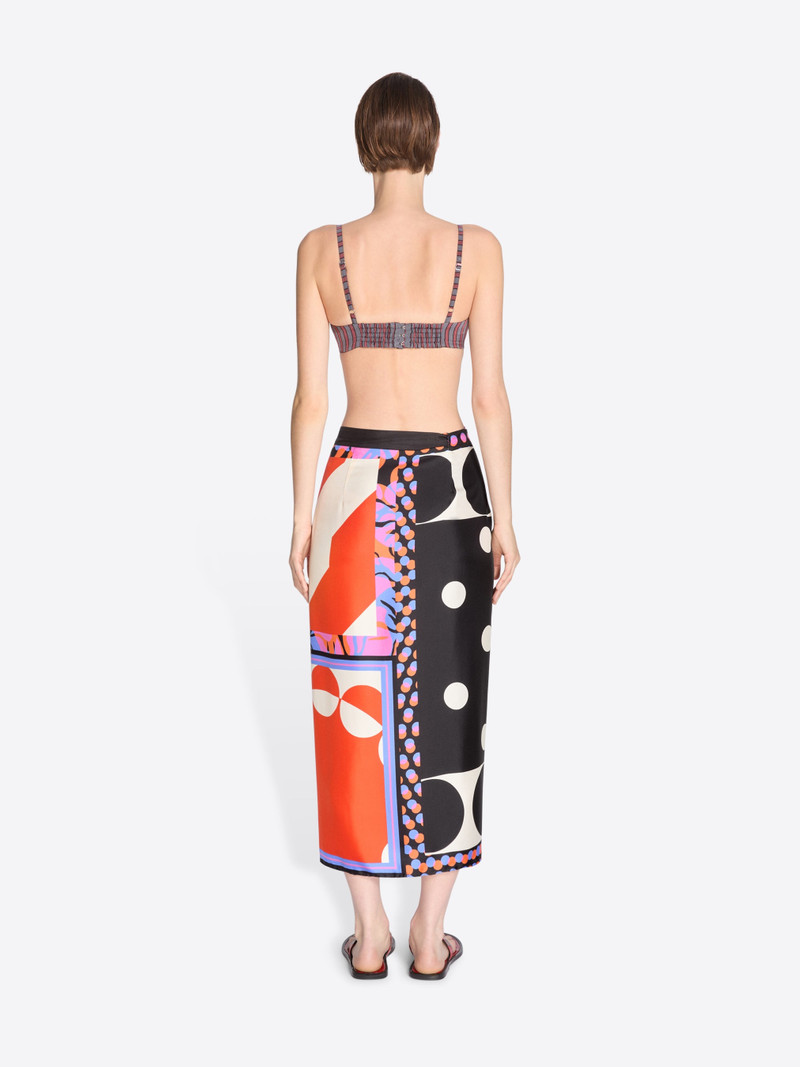LONG WRAP SCARF-SKIRT 4