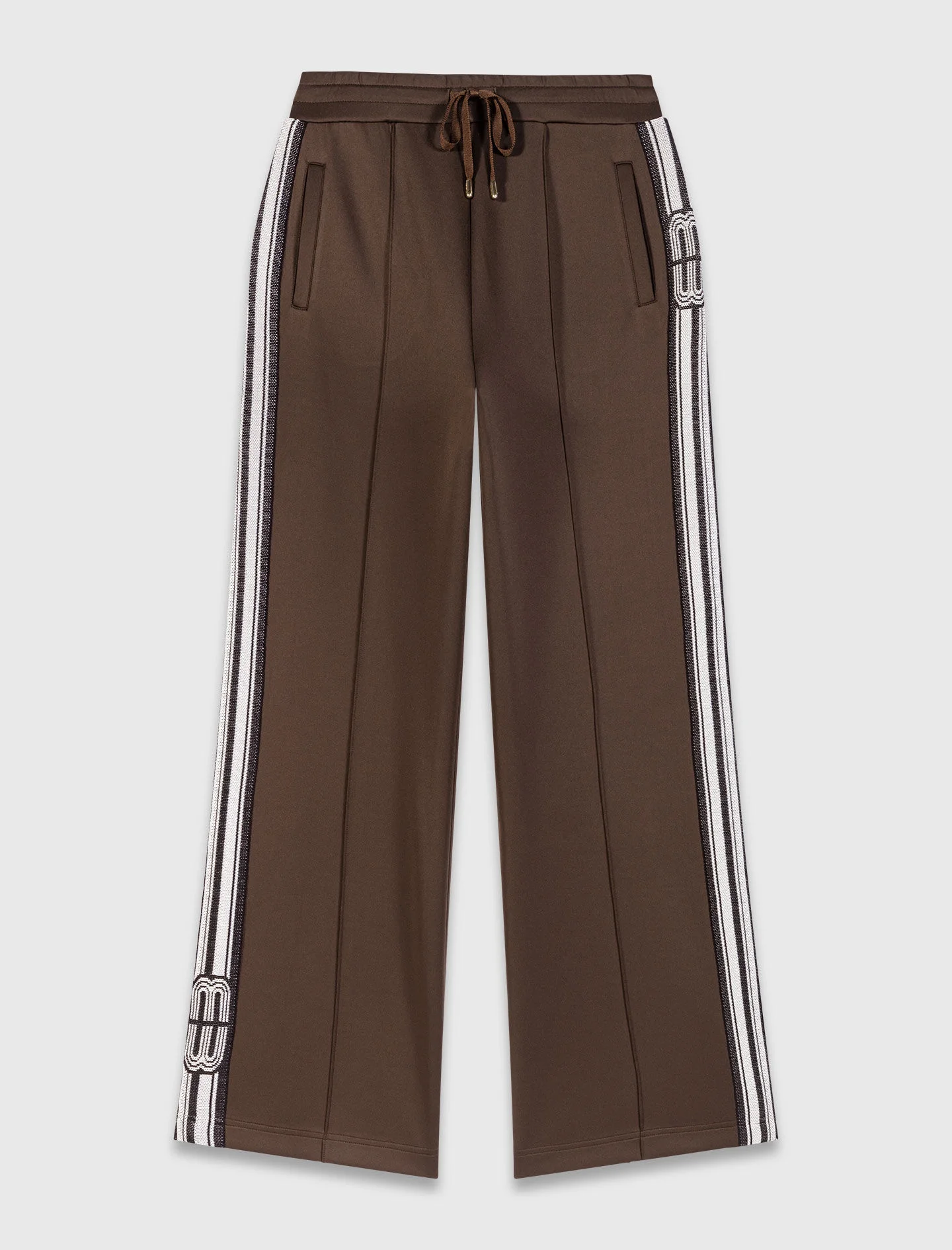 Straight-striped trousers - 1