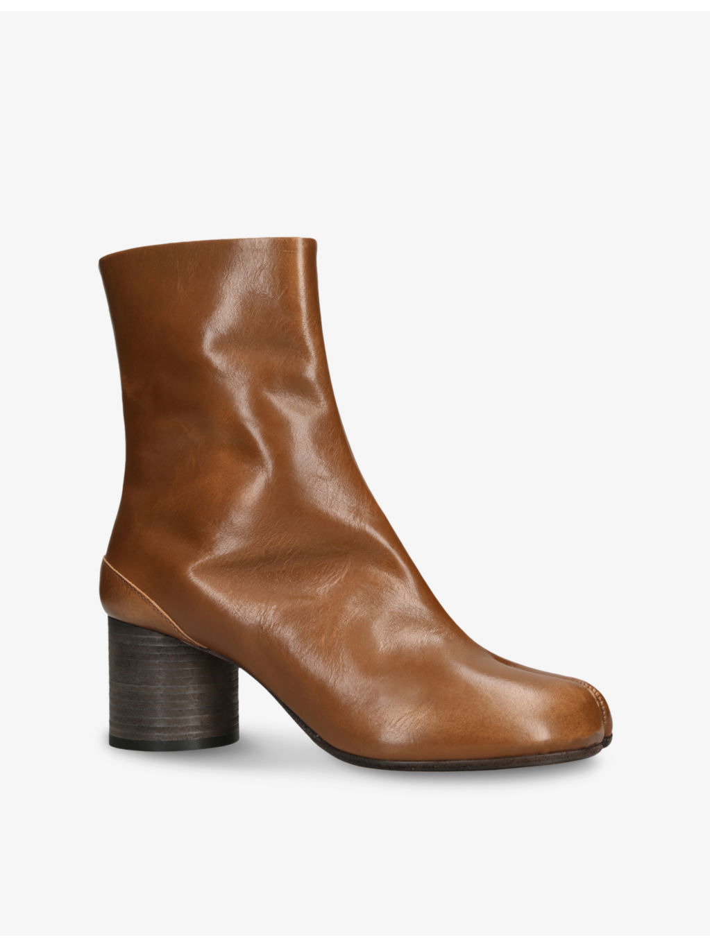Tabi Leather Heeled Ankle Boots - 3