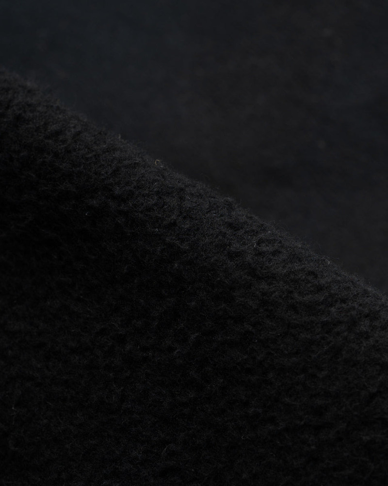 IHSW-80L-BLK PRINTED 14OZ ULTRA HEAVYWEIGHT LOOPWHEEL COTTON ZIPPERED HOODIE - BLACK 11