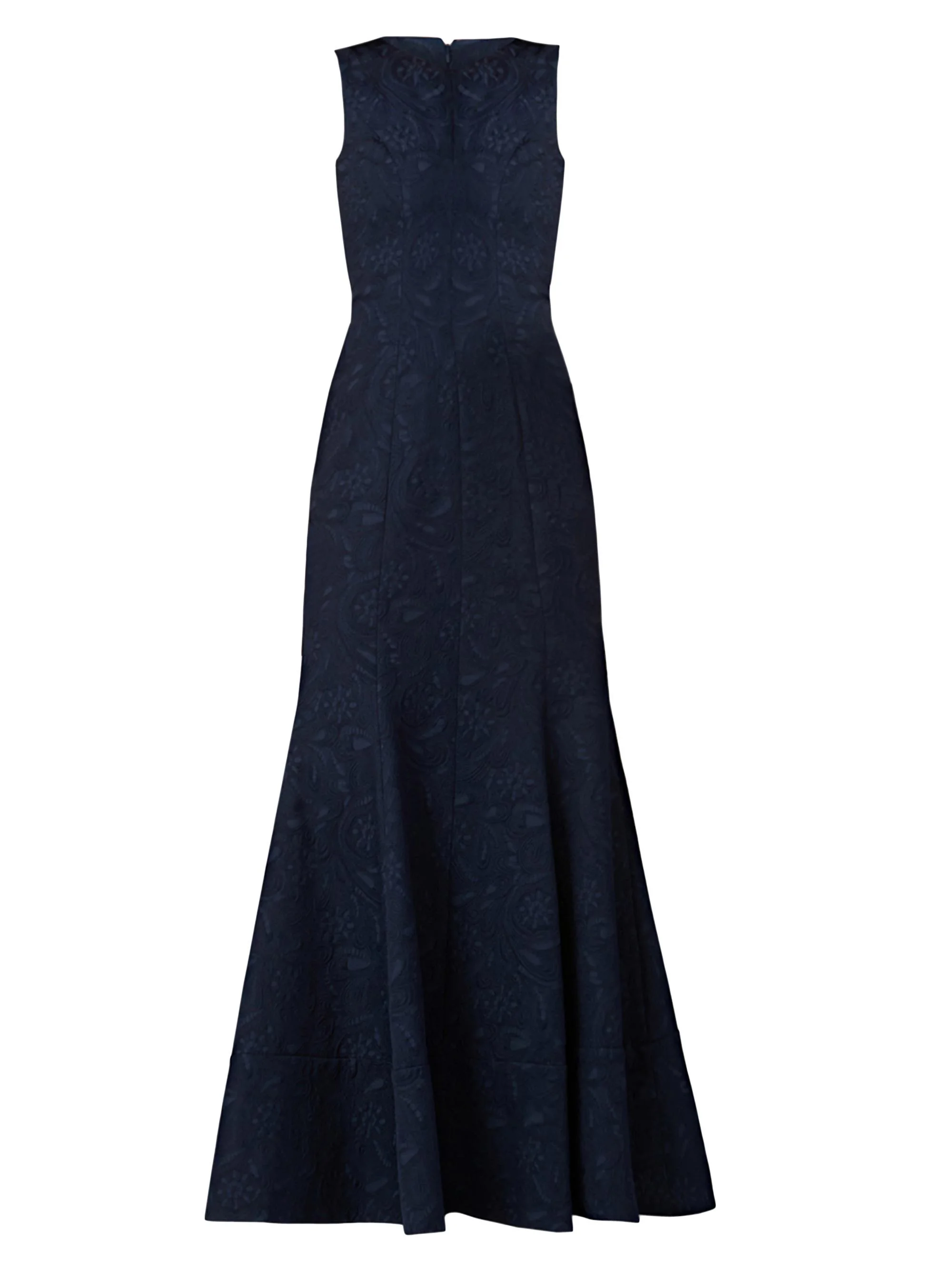 Women's Wilson Jacquard Mermaid Gown - Deep Navy - 1