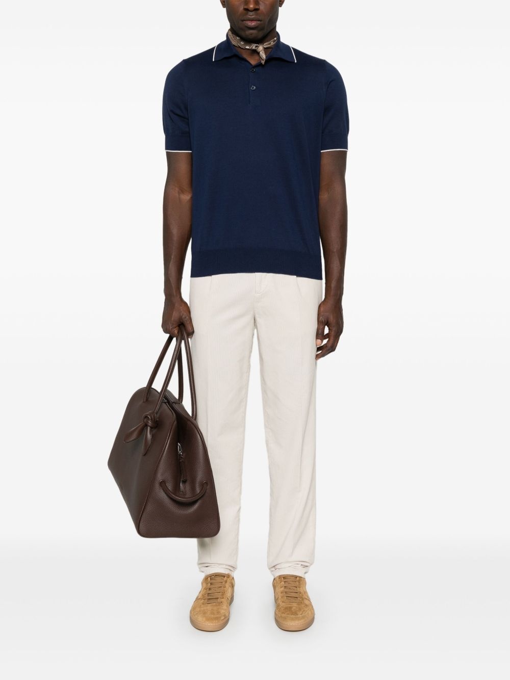 cotton polo shirt - 2