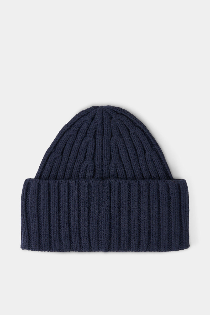 BOGNER Bony Knitted hat in Navy blue outlook