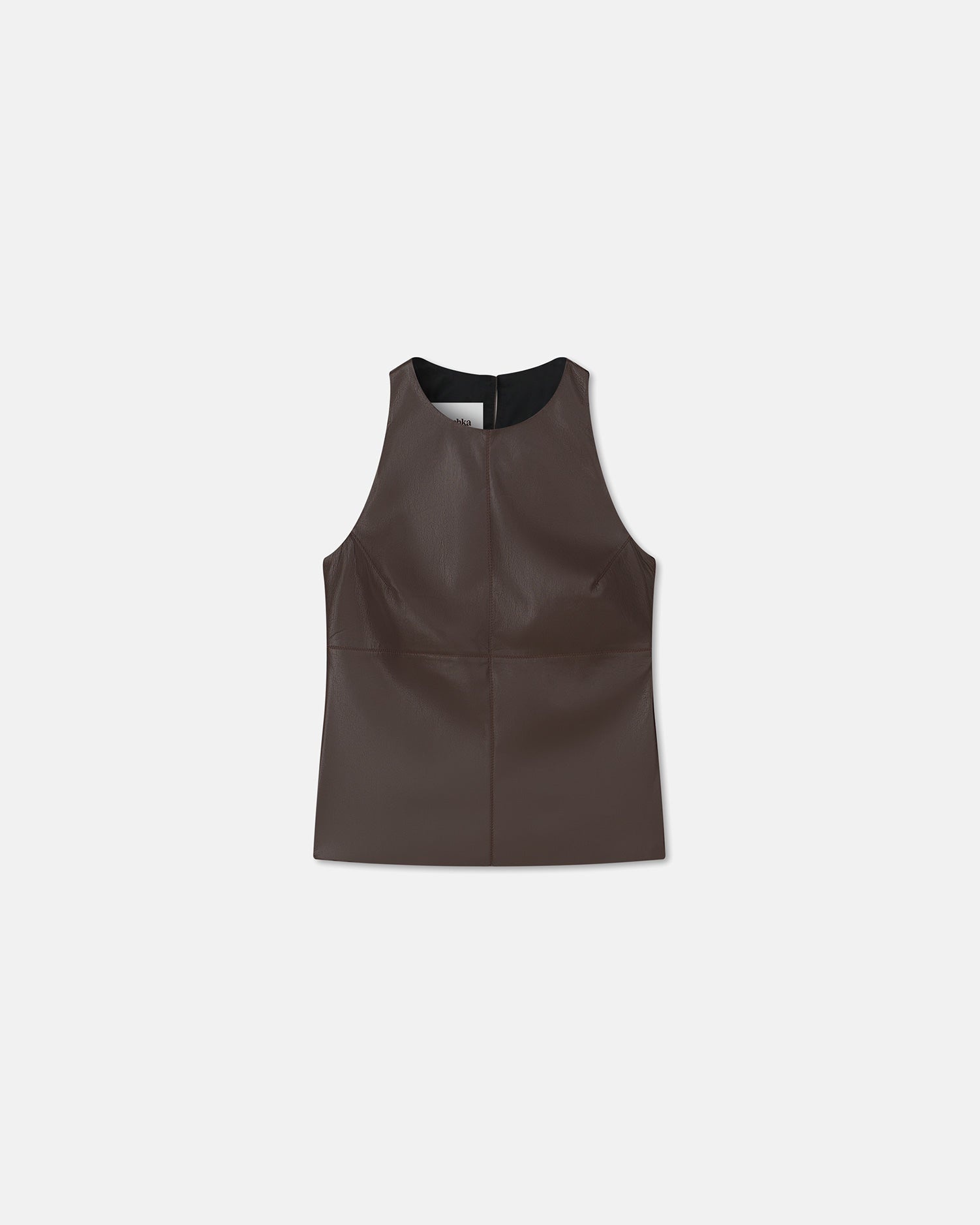 Okobor™ Alt-Leather Sleeveless Top - 1