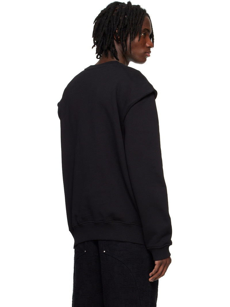 Black Outline Logo Sweatshirt 3