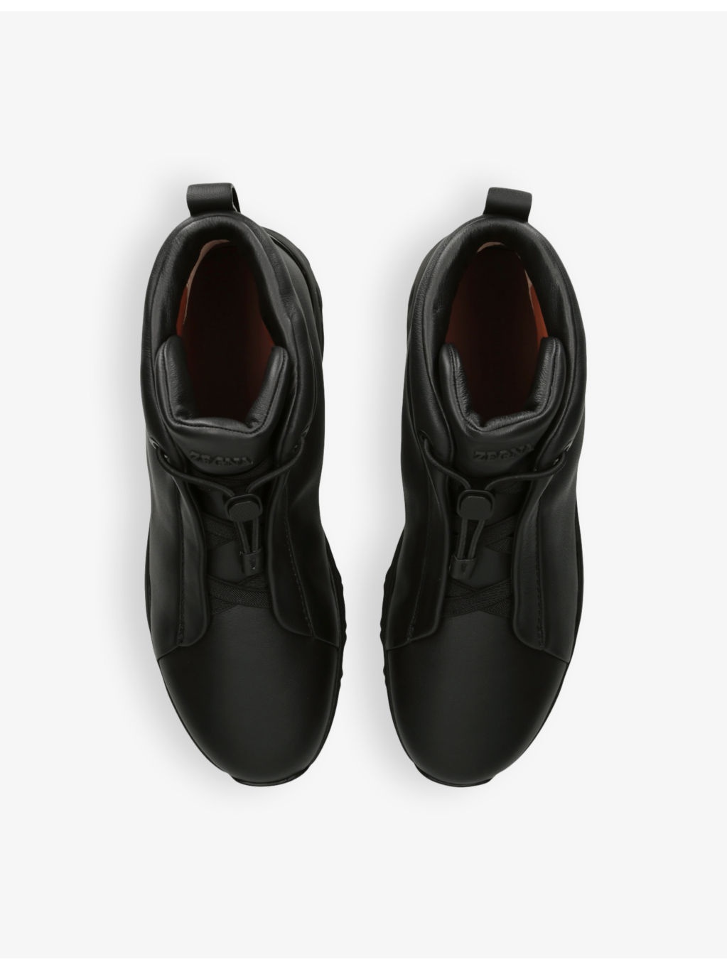 Triple Stitch Vetta leather high-top trainers - 2