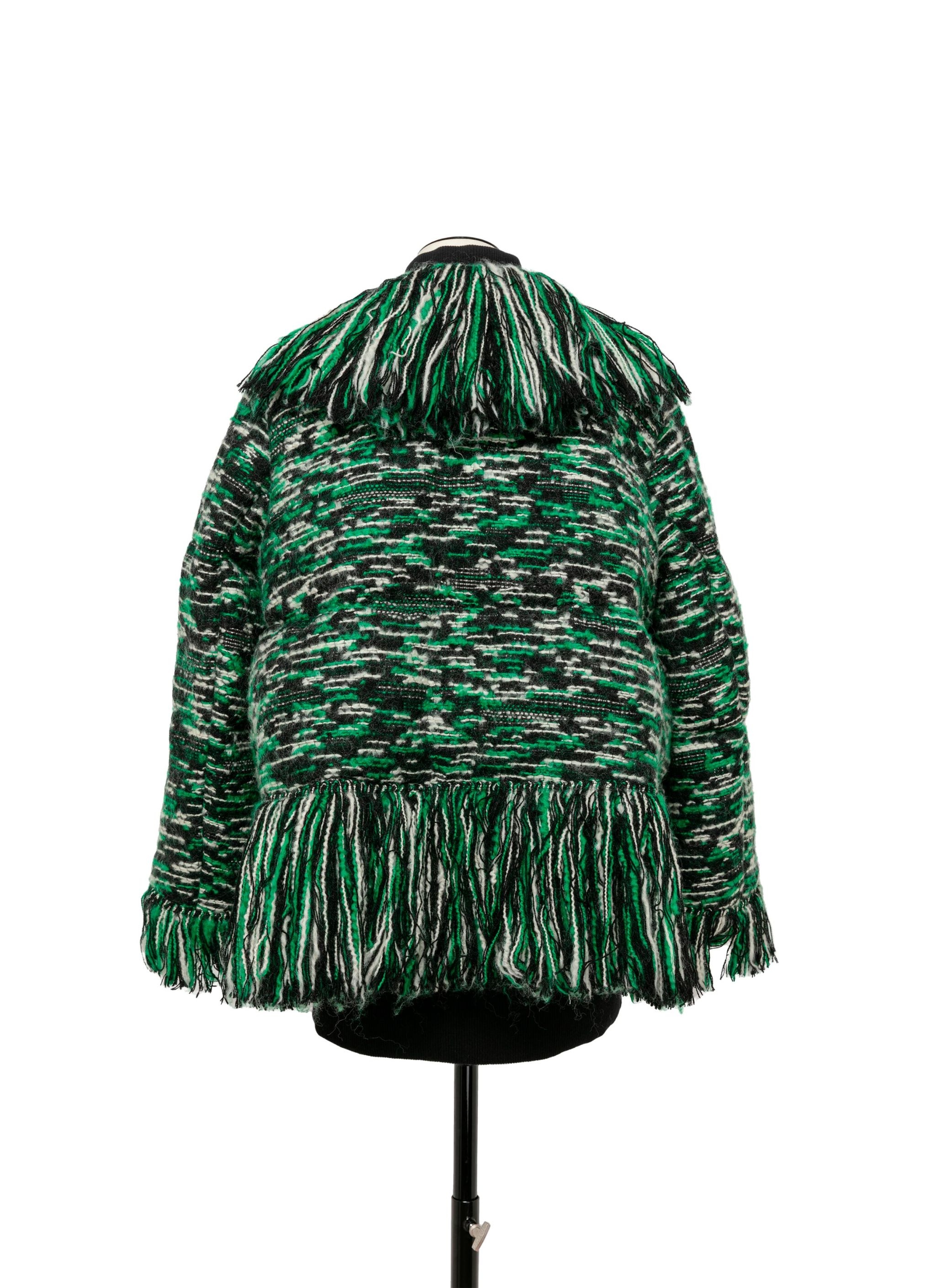 Tweed Puffer Blouson - 4