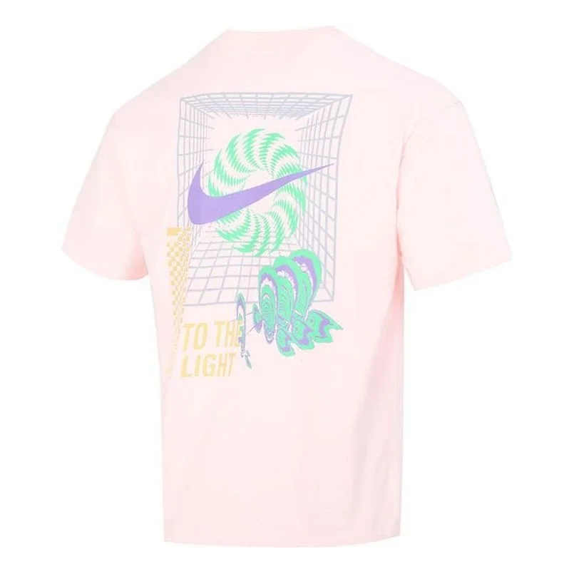 Nike Behind Graffiti T-Shirt 'Pink' FB9787-686 - 1