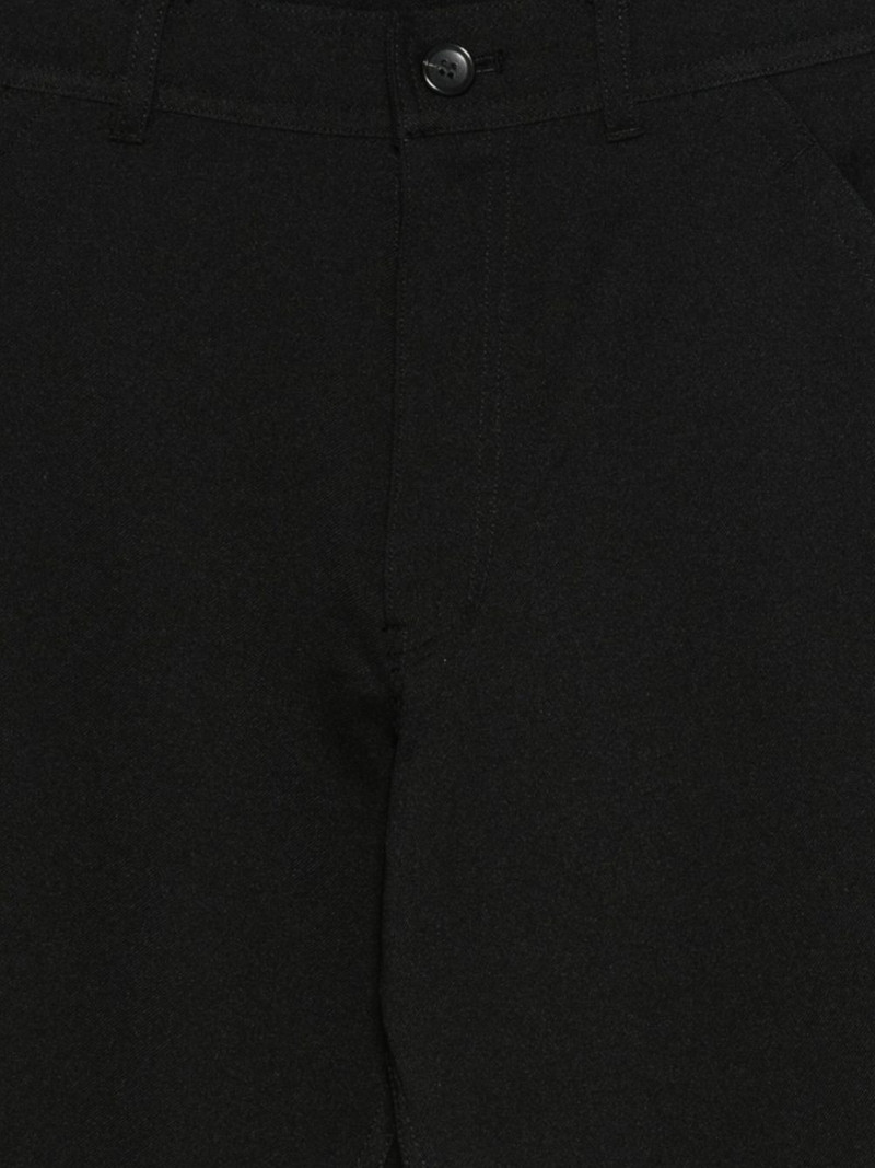 button-fastening patch-pocket pants 3