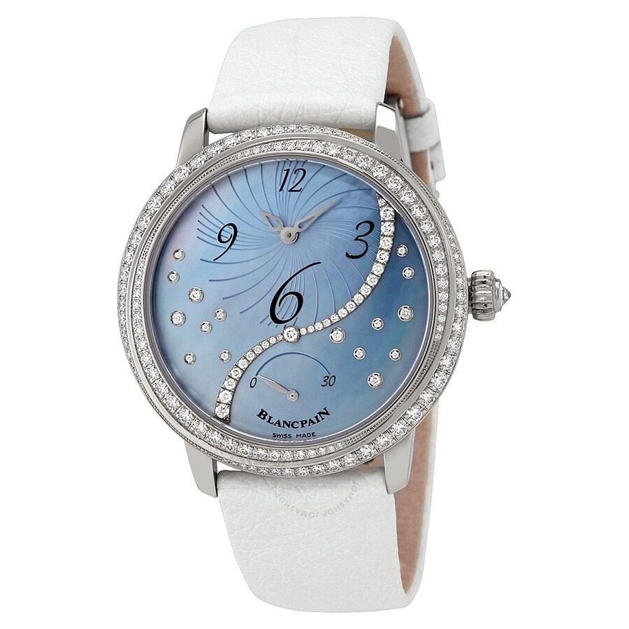 Blancpain Heure Decentree Automatic Ladies Watch 3650A-3554L-58B - 3