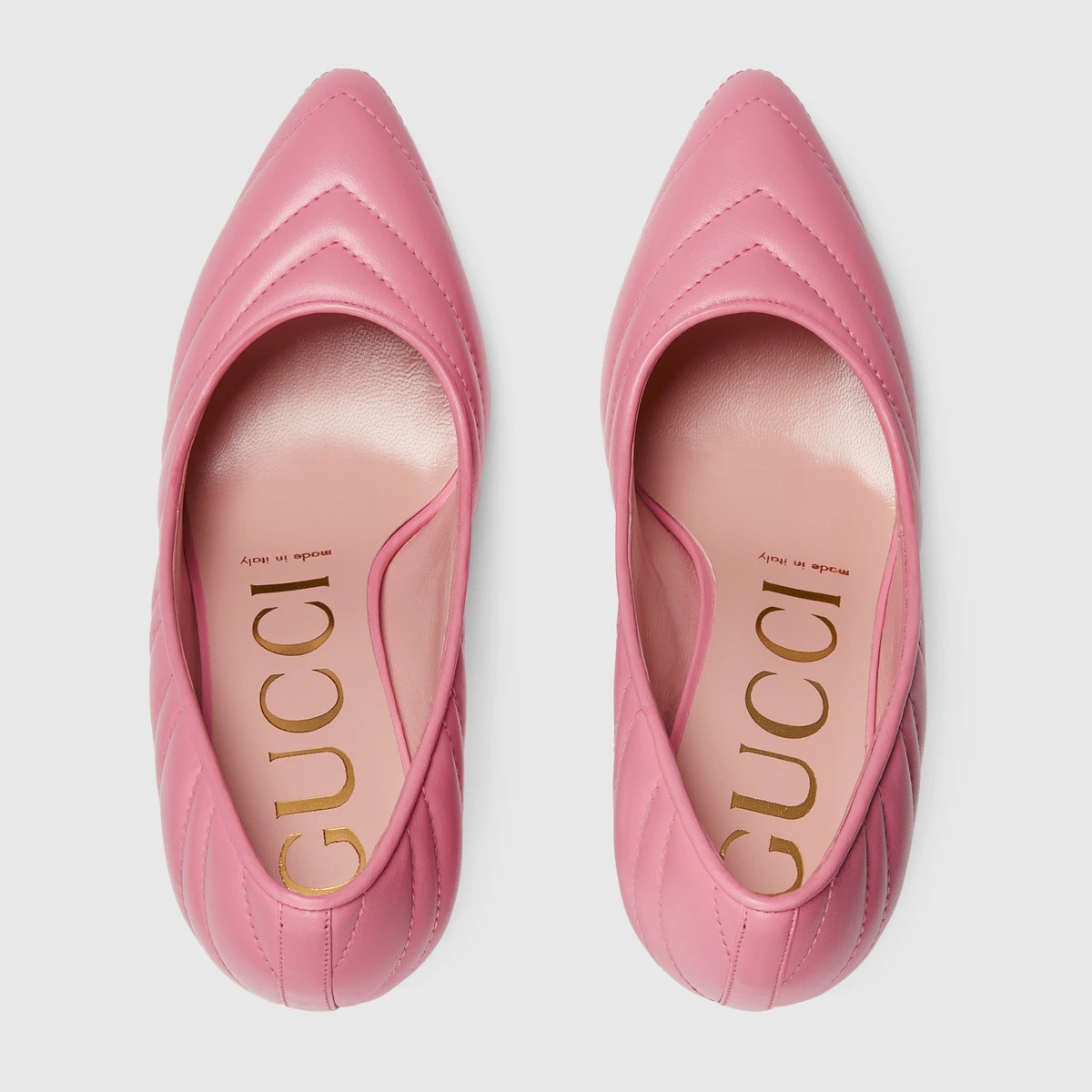 Womens matelassé pump - 3
