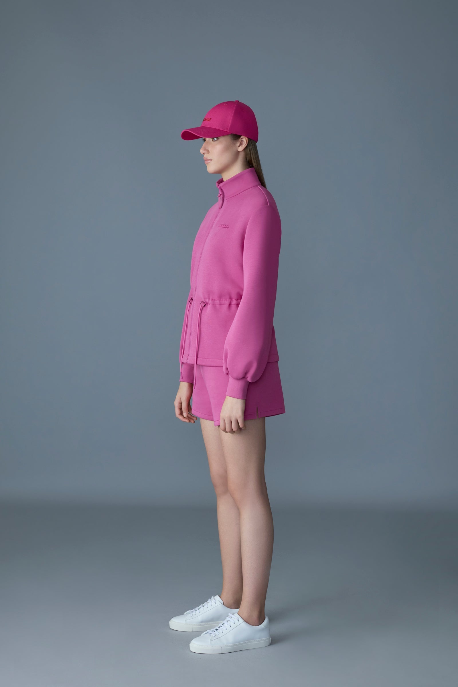 FINOLA Lightweight Jacket with Balloon Sleeves - 3