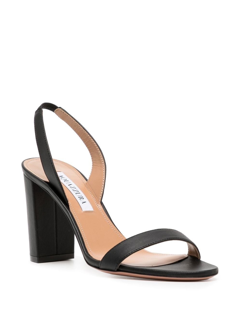 95mm open-toe leather sandals - 2