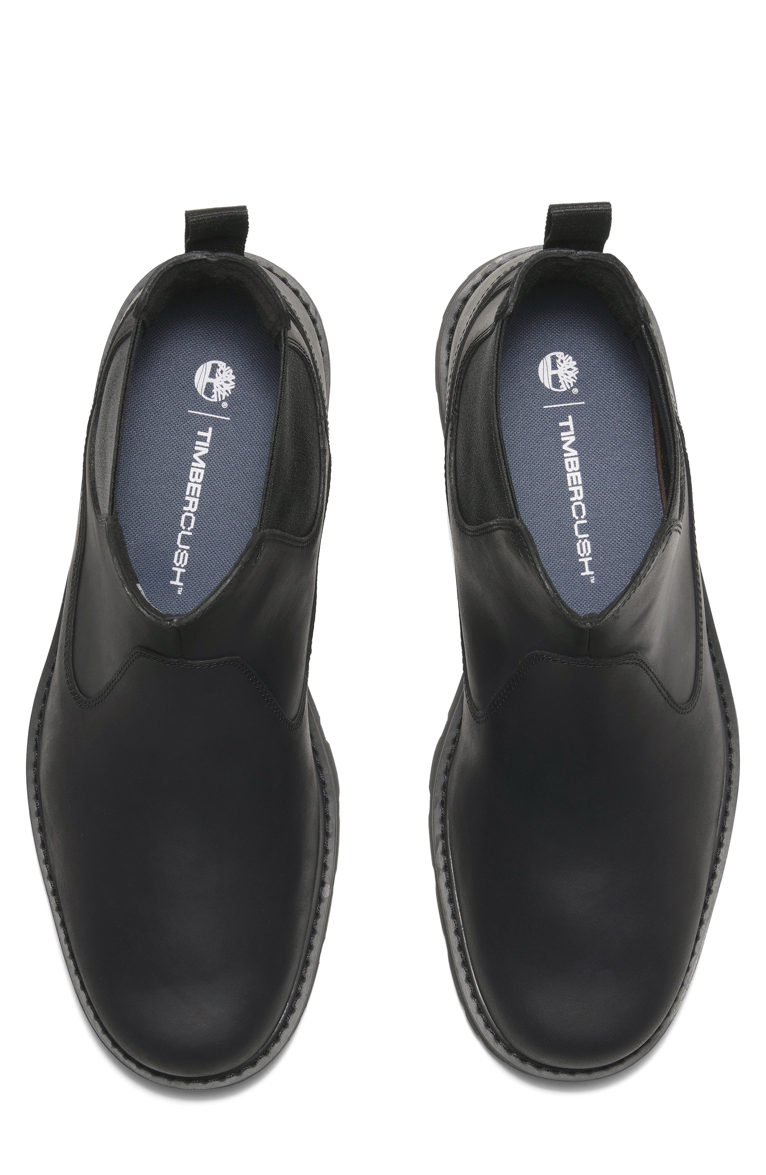 Timberland Britton Road Mid Chelsea Boot in Black Full Grain at Nordstrom - 4